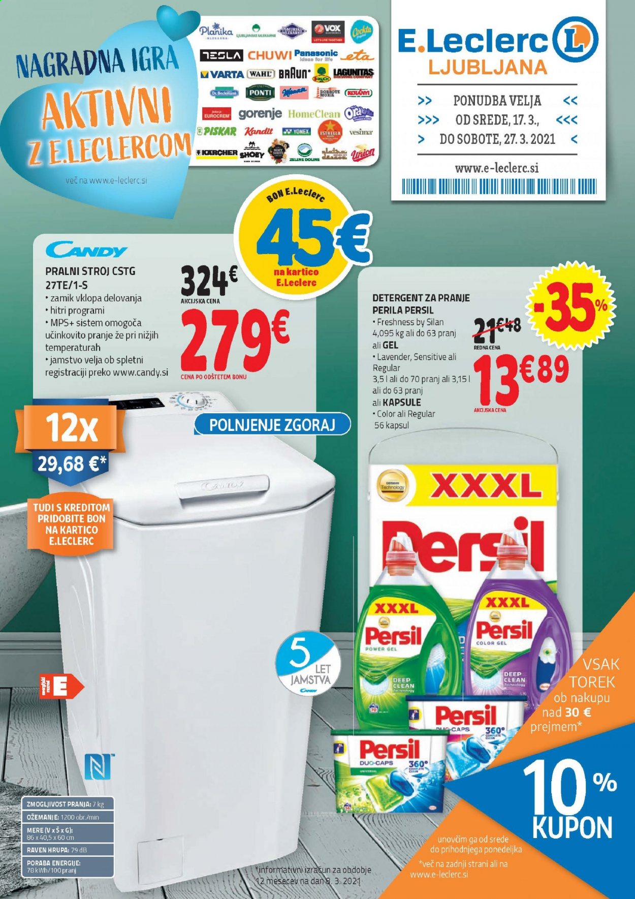 E.Leclerc katalog - 17.3.2021 - 27.3.2021. Stran 1