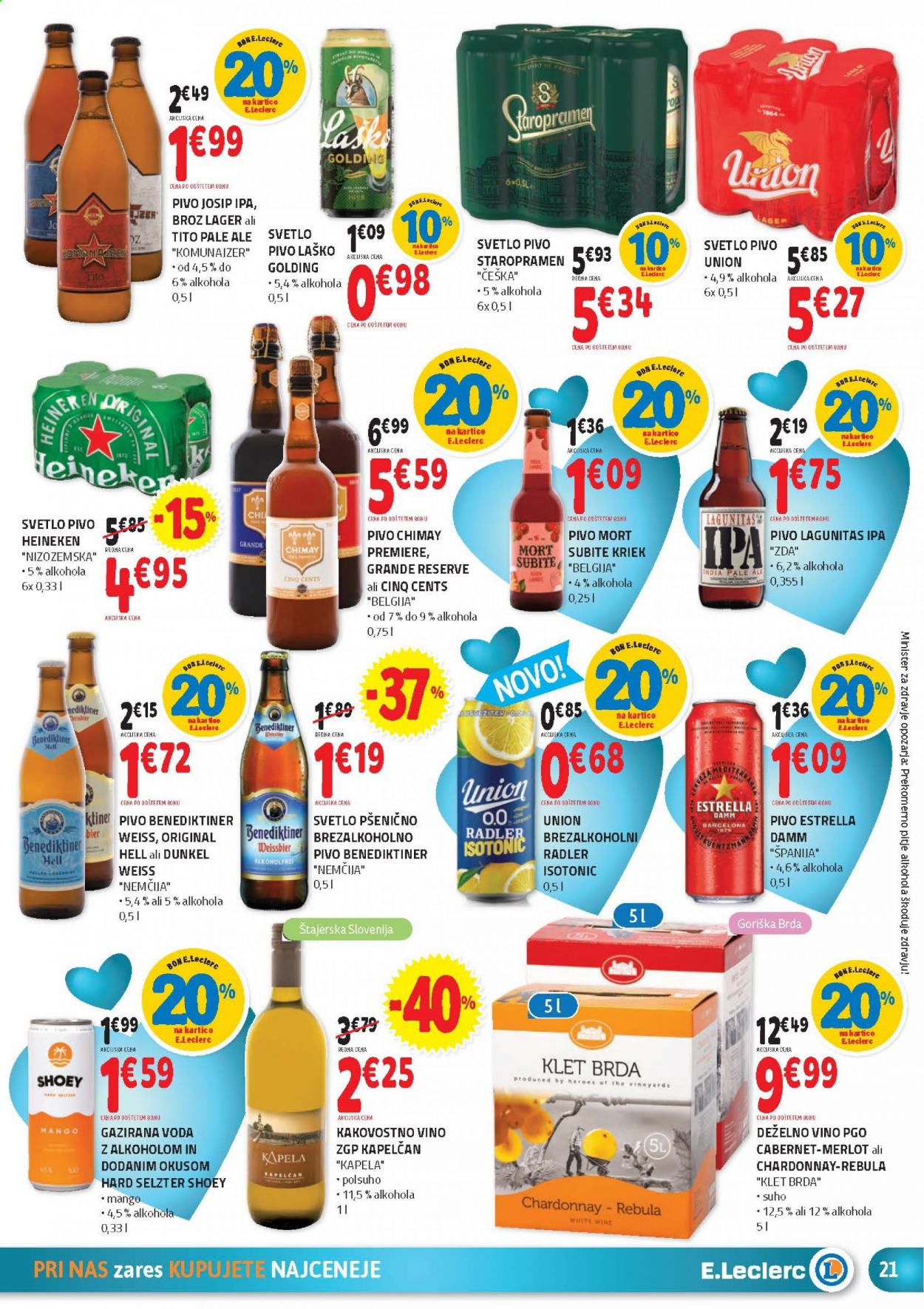 E.Leclerc katalog - 17.3.2021 - 27.3.2021. Stran 21