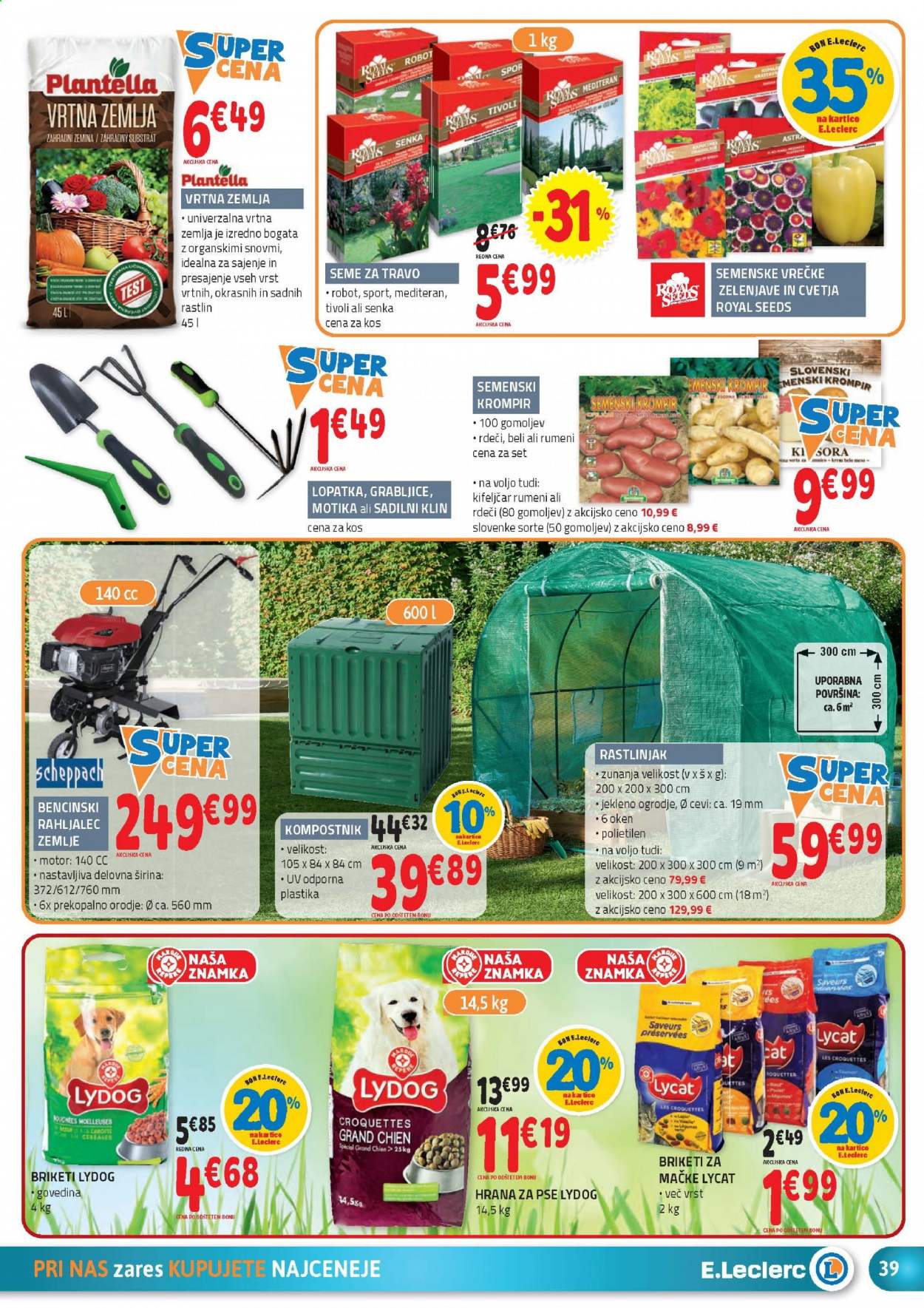 E.Leclerc katalog - 17.3.2021 - 27.3.2021. Stran 39
