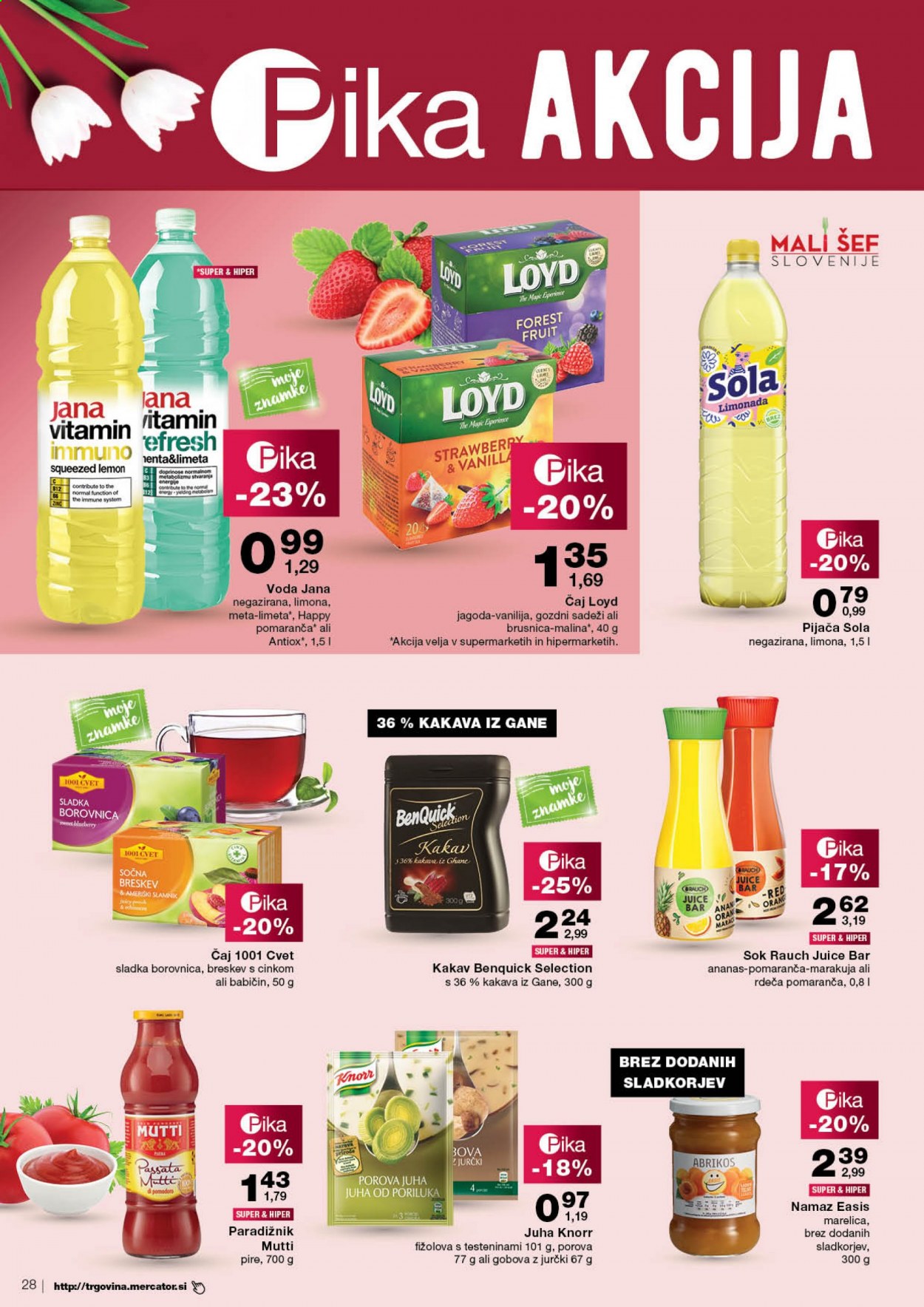 Mercator katalog - 18.3.2021 - 24.3.2021. Stran 28