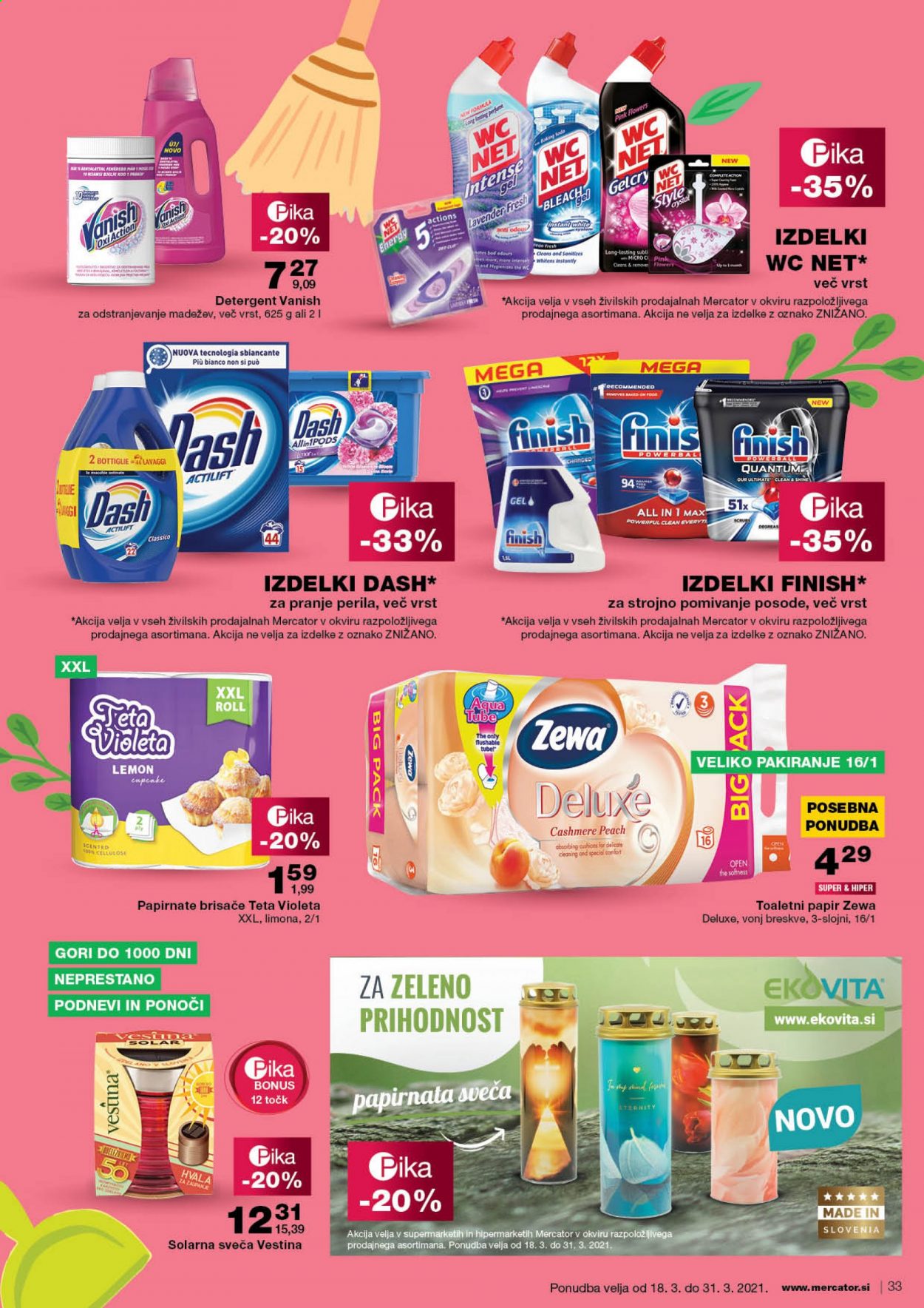 Mercator katalog - 18.3.2021 - 24.3.2021. Stran 33