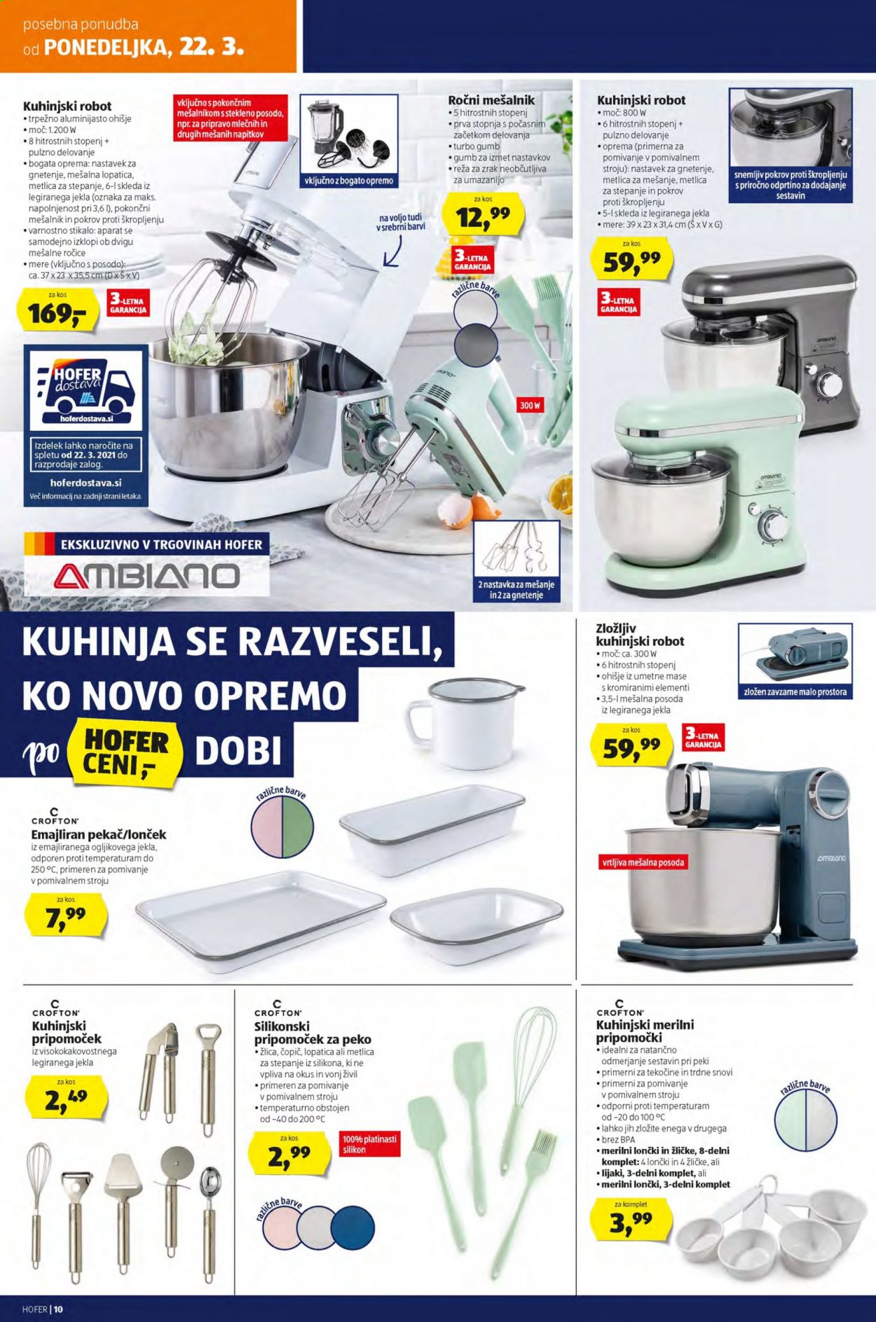 Hofer katalog - 19.3.2021 - 27.3.2021. Stran 10