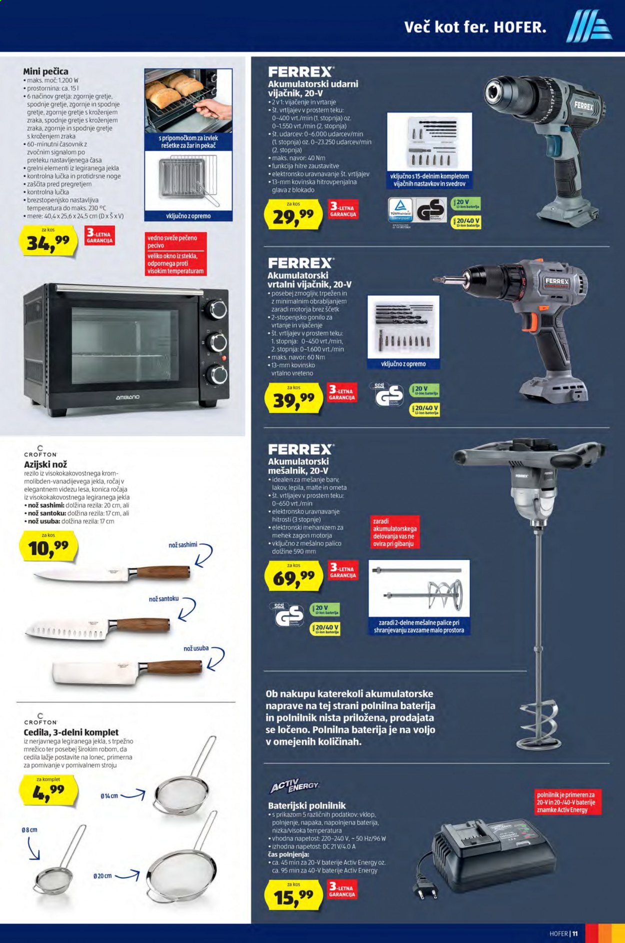 Hofer katalog - 19.3.2021 - 27.3.2021. Stran 11