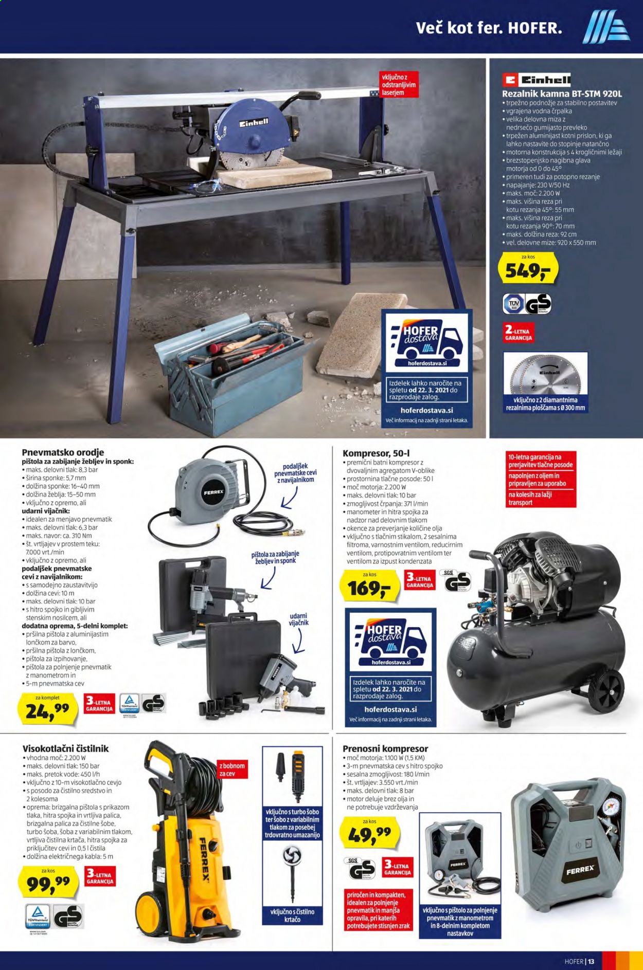 Hofer katalog - 19.3.2021 - 27.3.2021. Stran 13