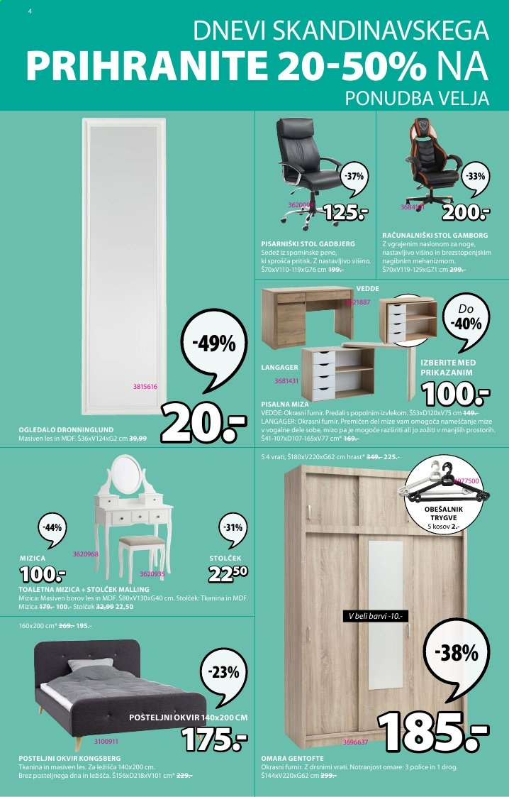 JYSK katalog - 18.3.2021 - 31.3.2021. Stran 4