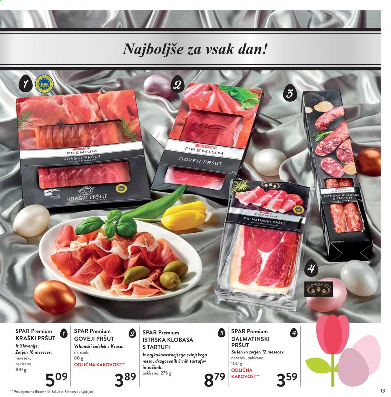 SPAR katalog - 24.3.2021 - 6.4.2021. Stran 13