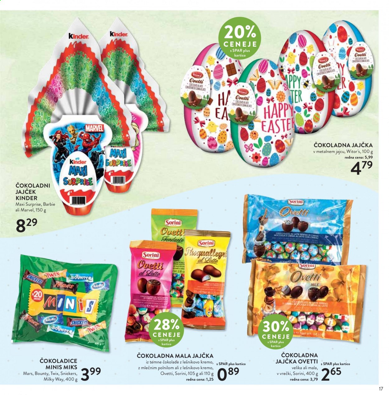 SPAR katalog - 24.3.2021 - 6.4.2021. Stran 17
