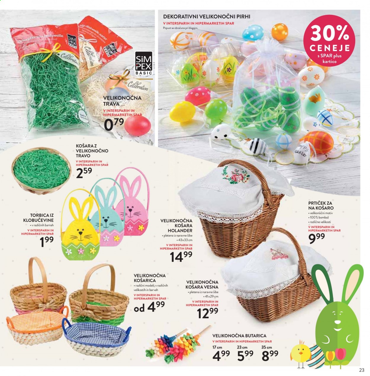 SPAR katalog - 24.3.2021 - 6.4.2021. Stran 23