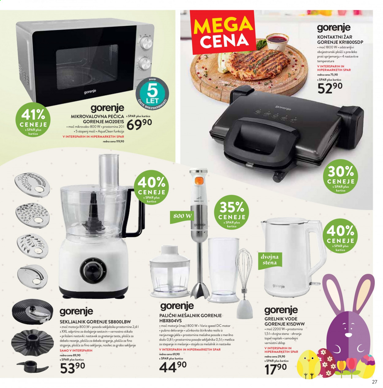 SPAR katalog - 24.3.2021 - 6.4.2021. Stran 27