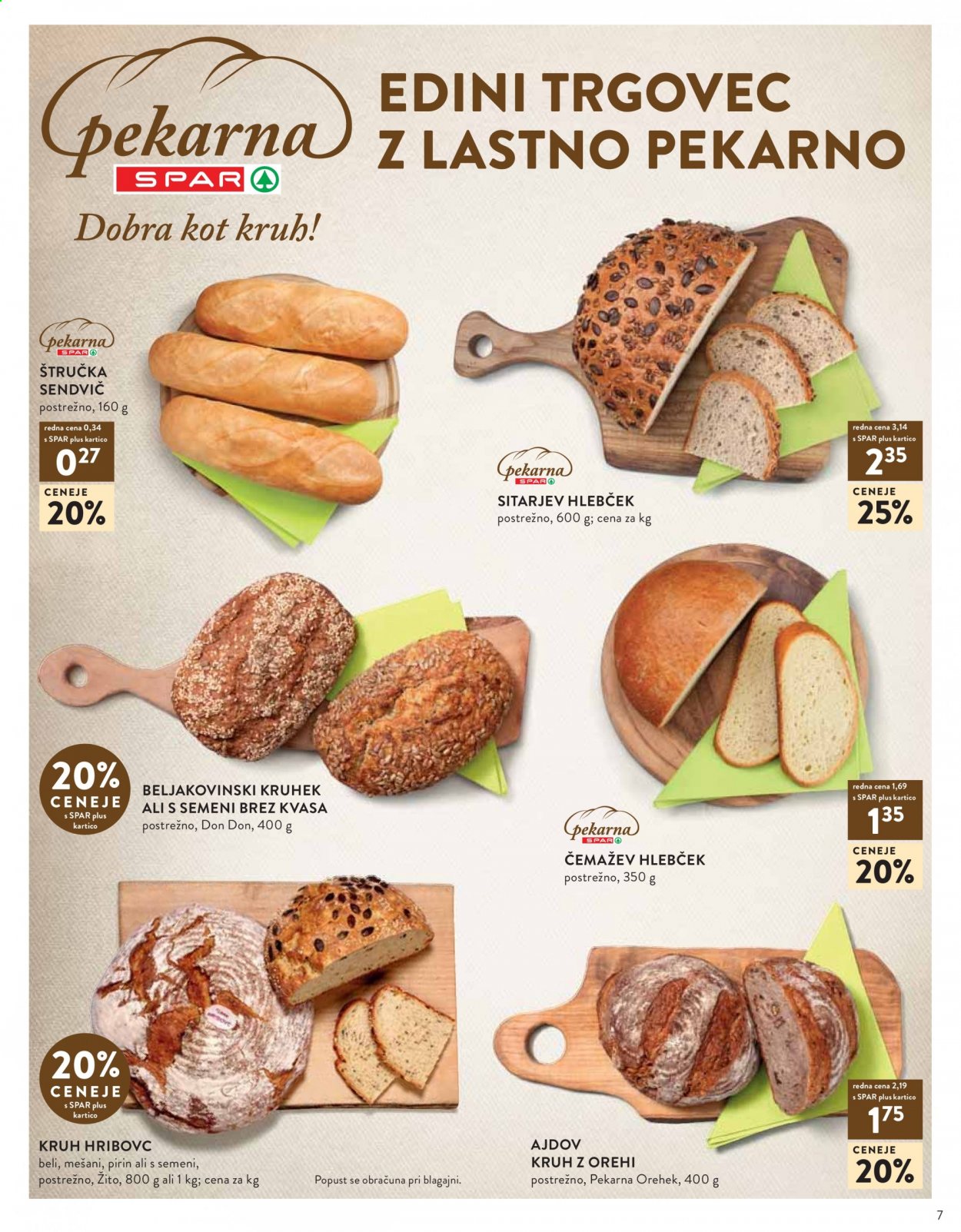 SPAR katalog - 24.3.2021 - 6.4.2021. Stran 7
