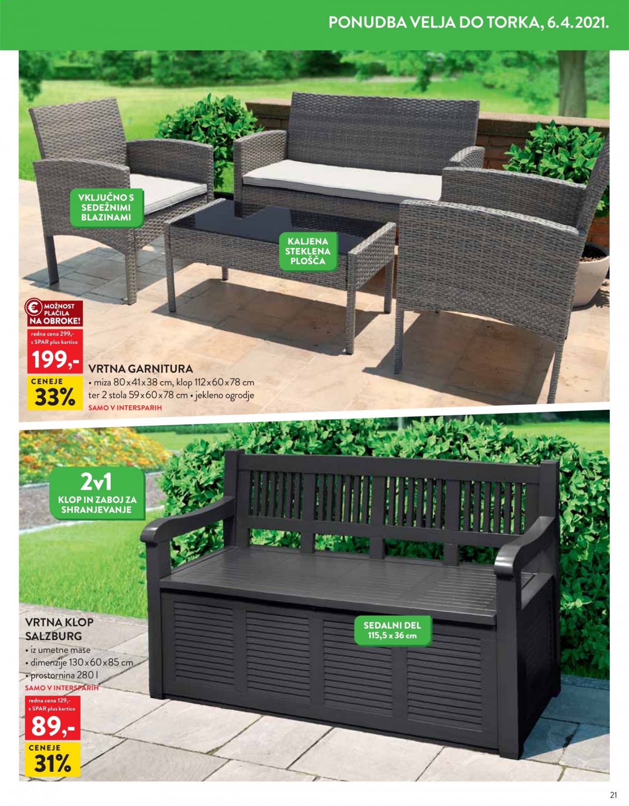 SPAR katalog - 24.3.2021 - 6.4.2021. Stran 21