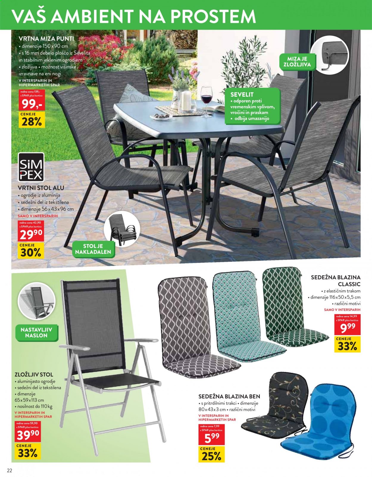 SPAR katalog - 24.3.2021 - 6.4.2021. Stran 22