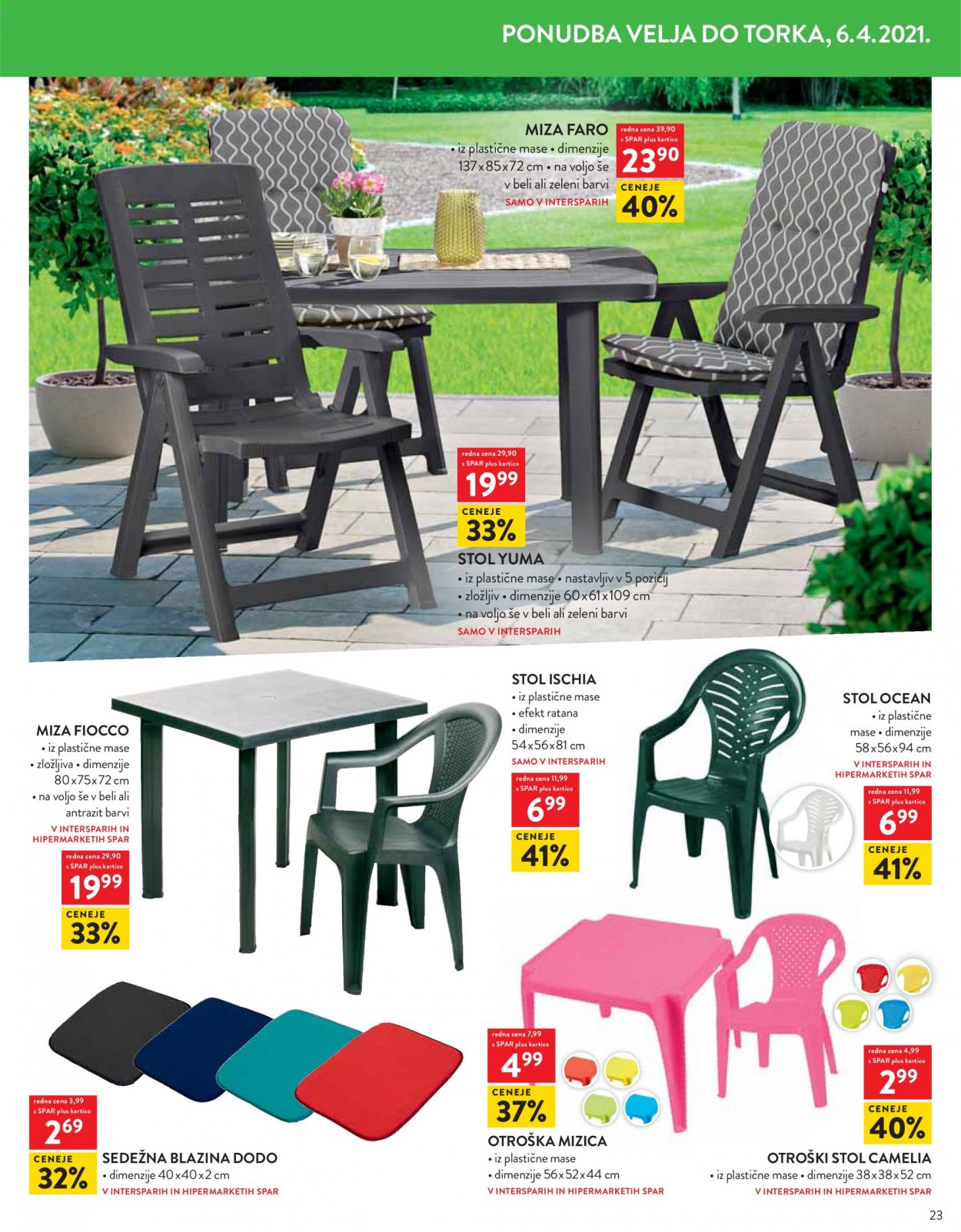 SPAR katalog - 24.3.2021 - 6.4.2021. Stran 23