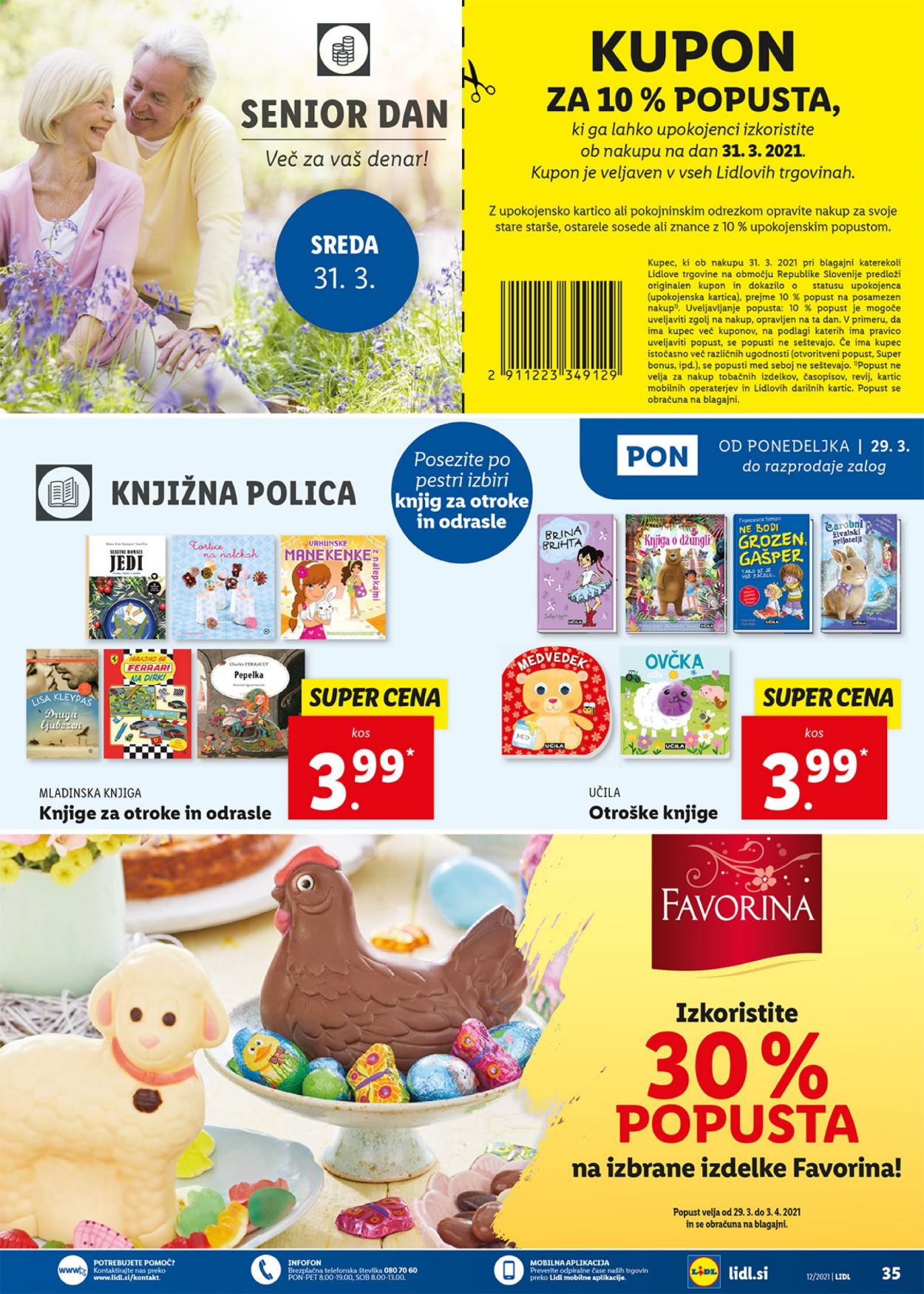 Lidl katalog - 24.3.2021 - 4.4.2021. Stran 39
