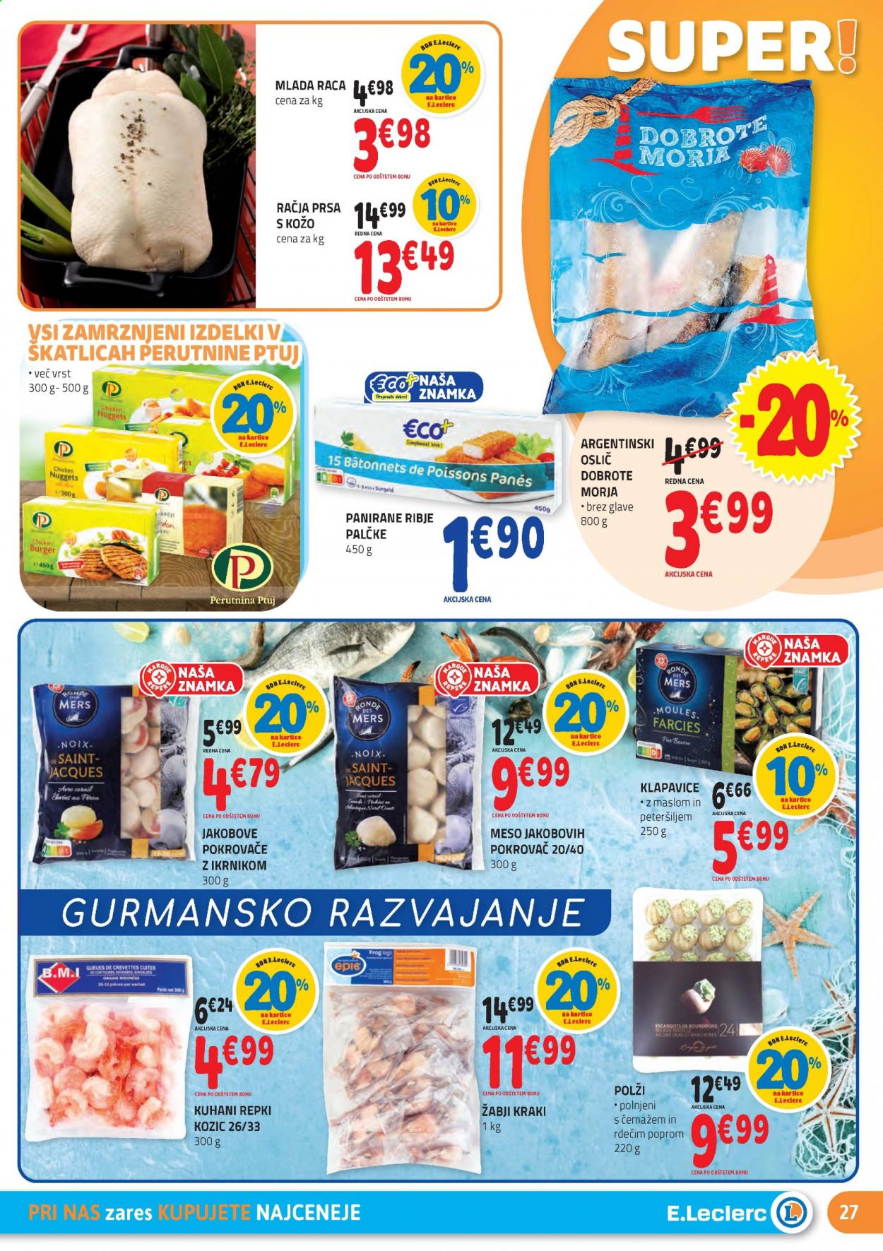E.Leclerc katalog - 24.3.2021 - 3.4.2021. Stran 27