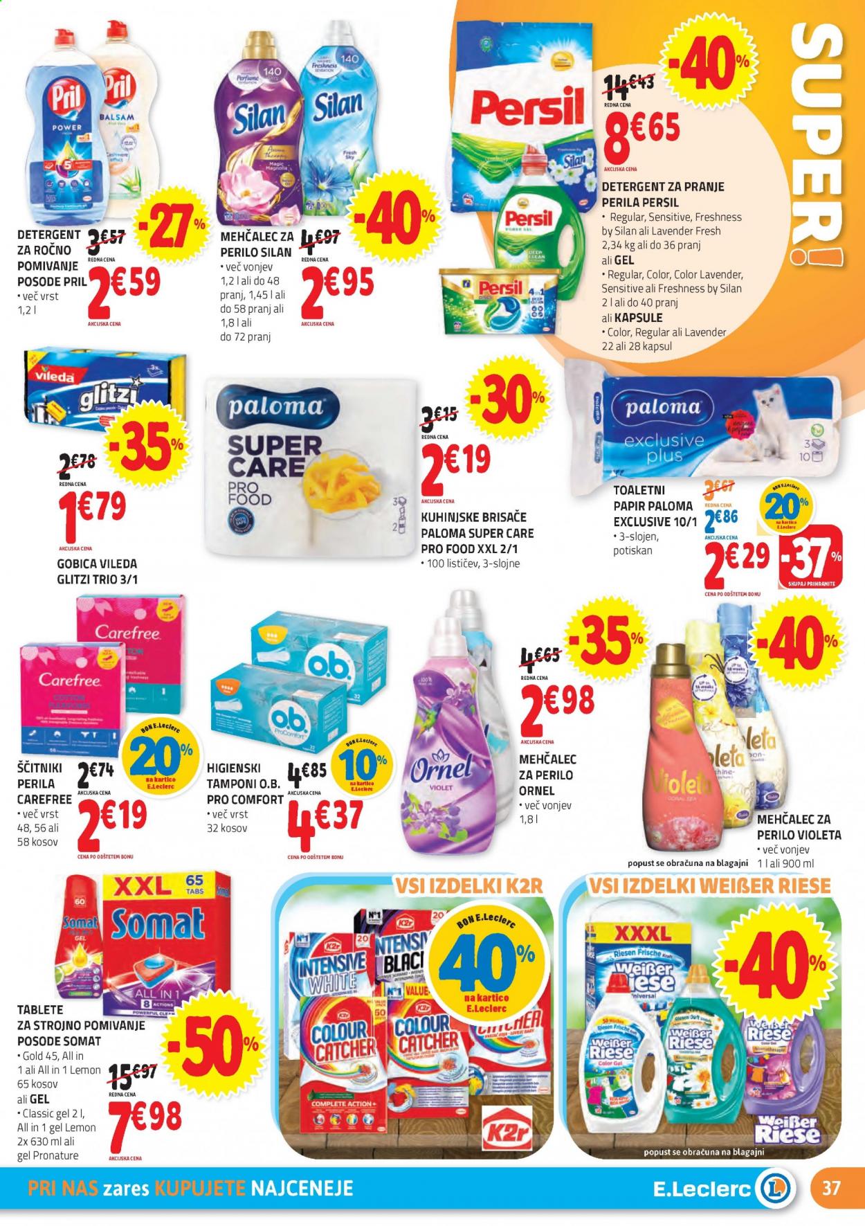 E.Leclerc katalog - 24.3.2021 - 3.4.2021. Stran 37