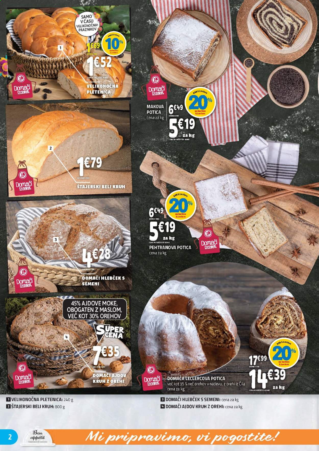 E.Leclerc katalog - 24.3.2021 - 4.4.2021. Stran 2