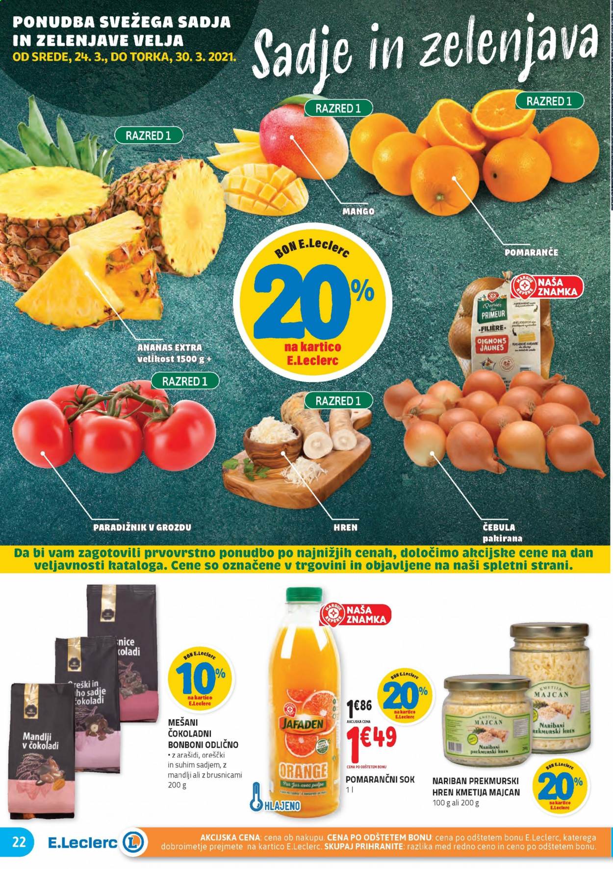 E.Leclerc katalog - 24.3.2021 - 4.4.2021. Stran 22