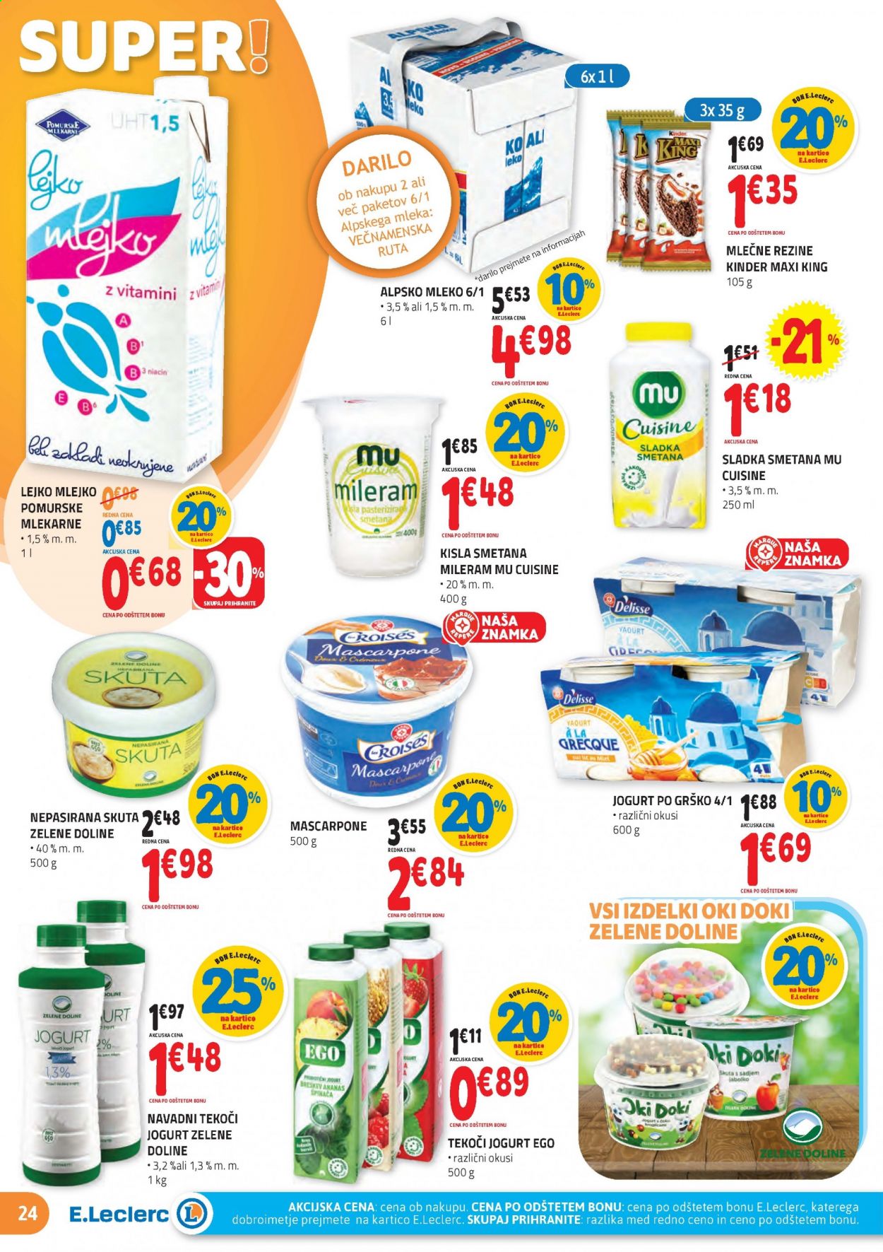 E.Leclerc katalog - 24.3.2021 - 4.4.2021. Stran 24