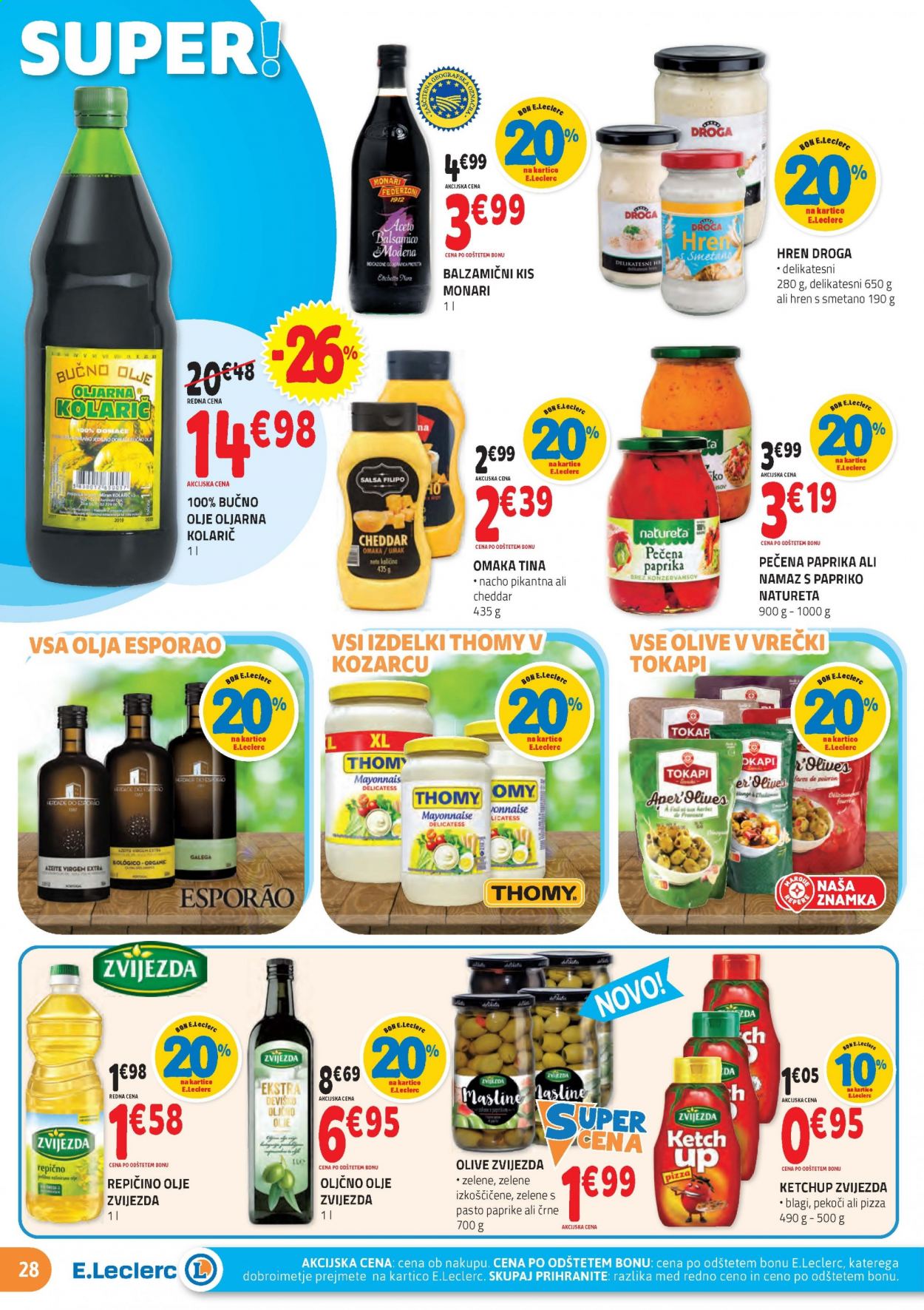 E.Leclerc katalog - 24.3.2021 - 4.4.2021. Stran 28