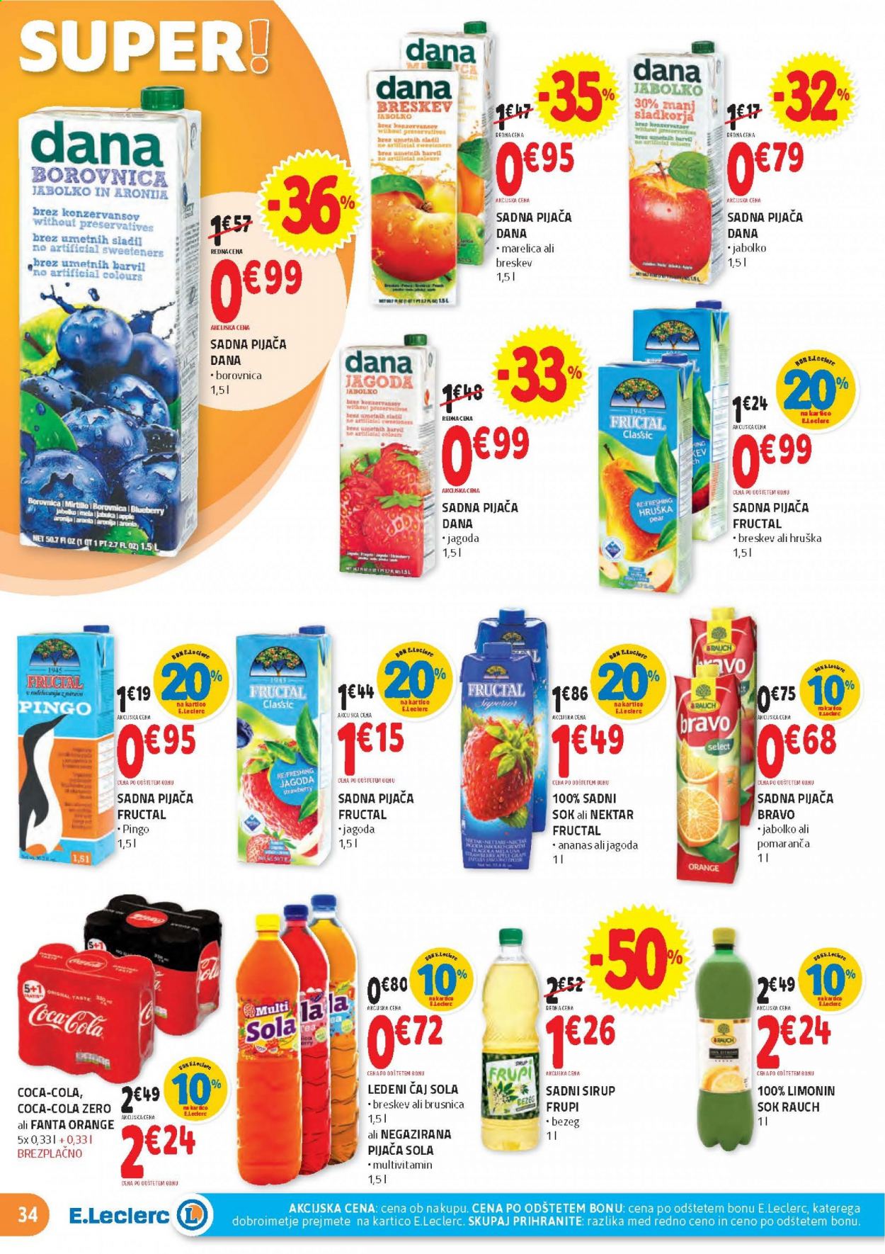 E.Leclerc katalog - 24.3.2021 - 4.4.2021. Stran 34
