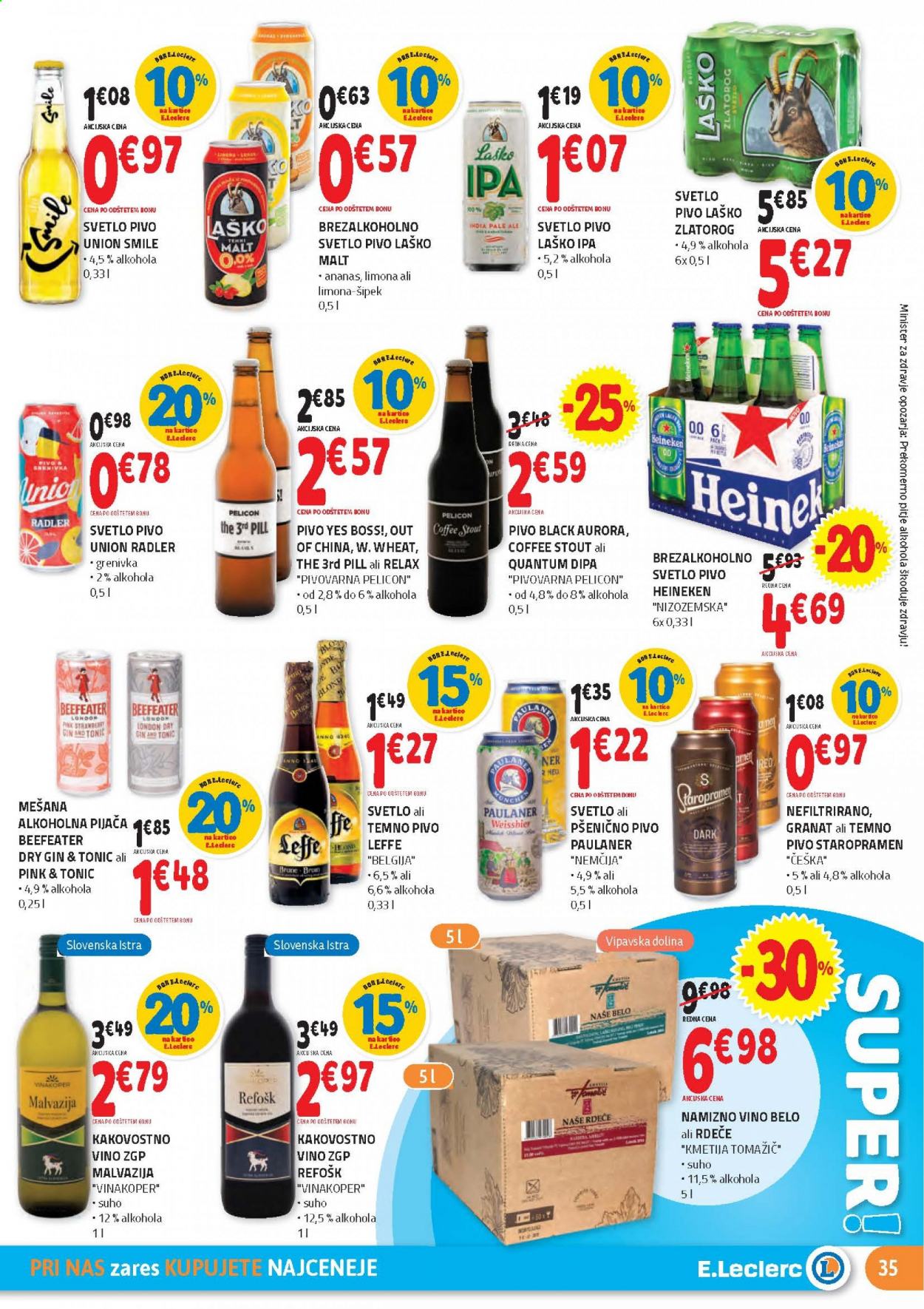 E.Leclerc katalog - 24.3.2021 - 4.4.2021. Stran 35