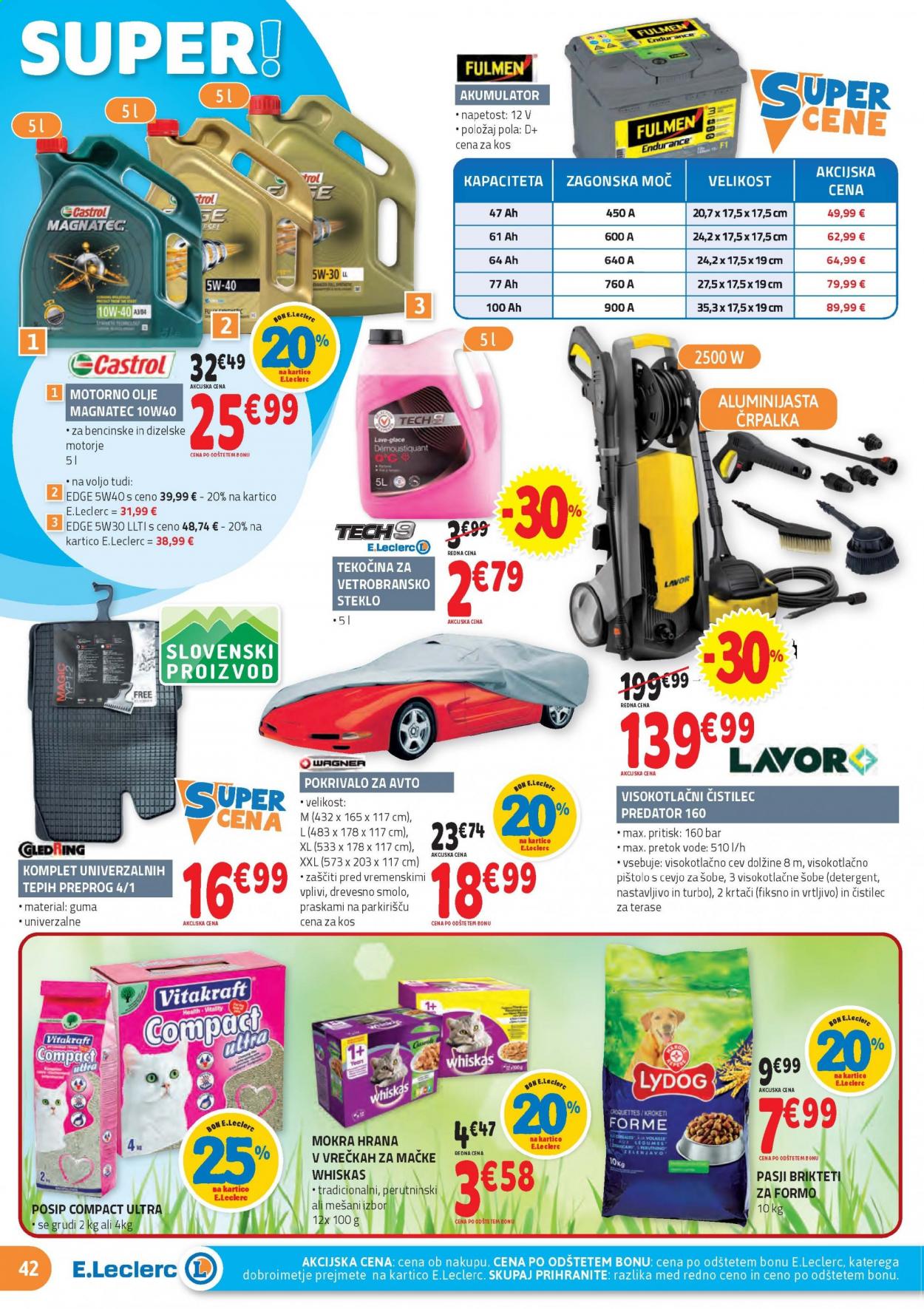 E.Leclerc katalog - 24.3.2021 - 4.4.2021. Stran 42