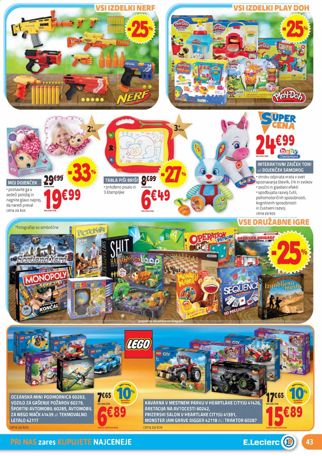 E.Leclerc katalog - 24.3.2021 - 4.4.2021. Stran 43
