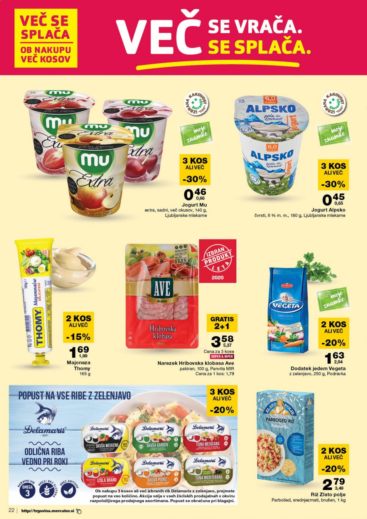 Mercator katalog - 25.3.2021 - 31.3.2021. Stran 22