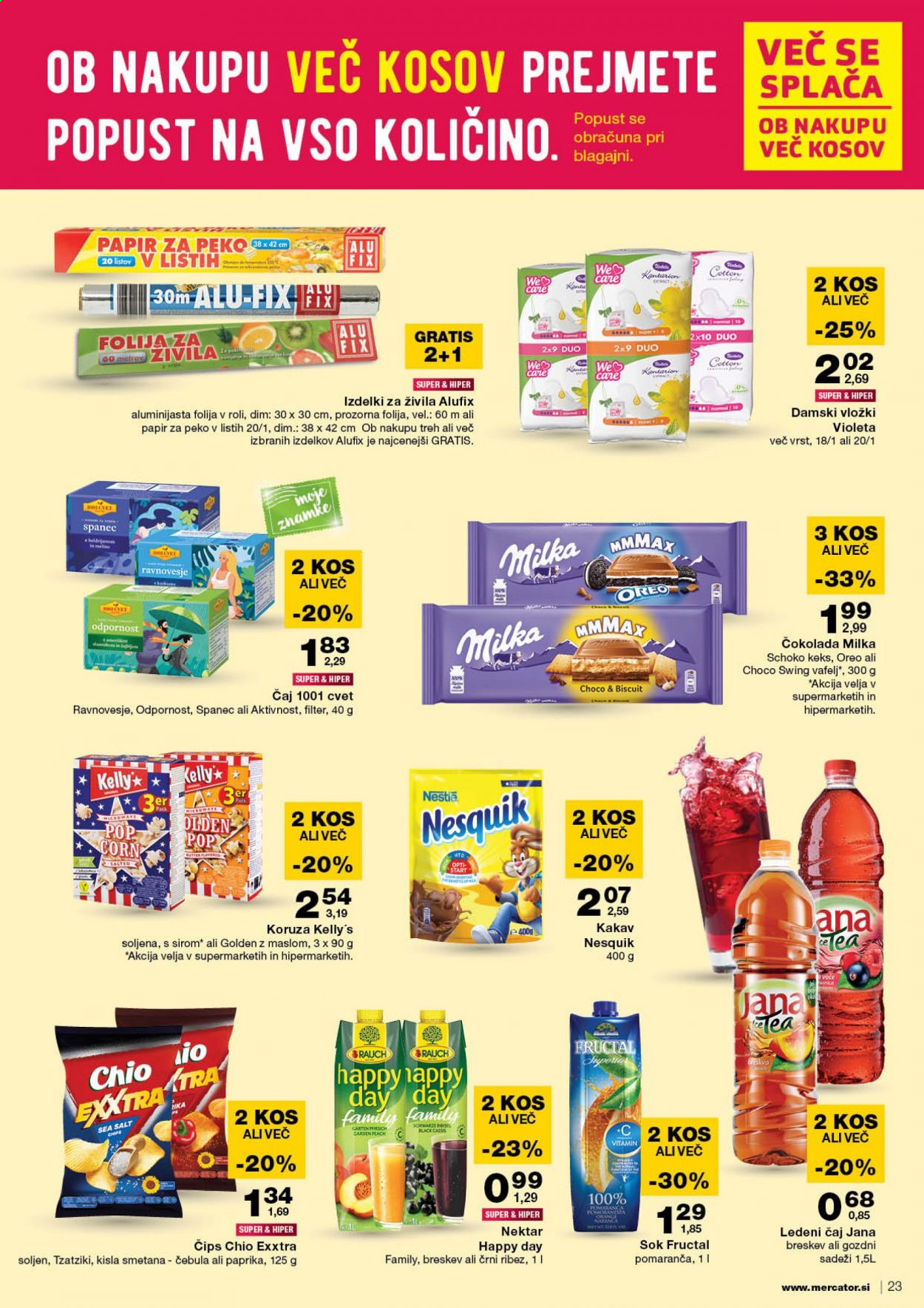 Mercator katalog - 25.3.2021 - 31.3.2021. Stran 23