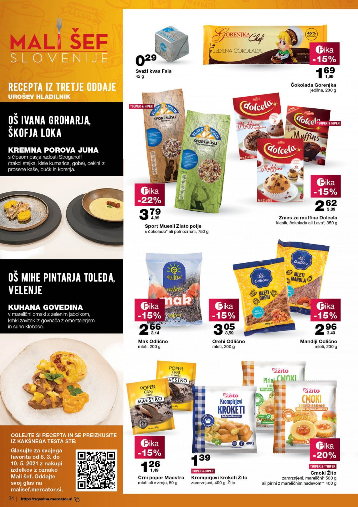 Mercator katalog - 25.3.2021 - 31.3.2021. Stran 34