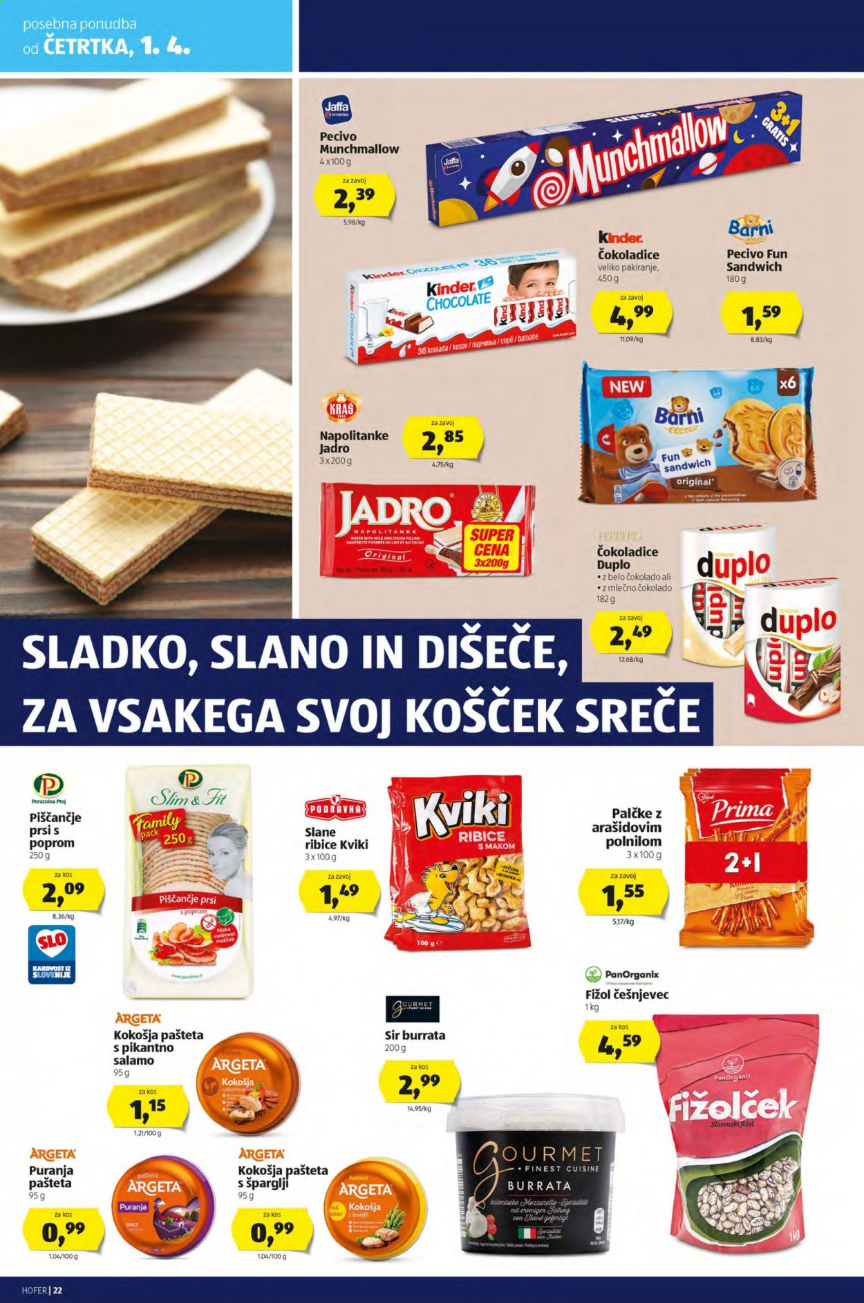 Hofer katalog - 26.3.2021 - 3.4.2021. Stran 22