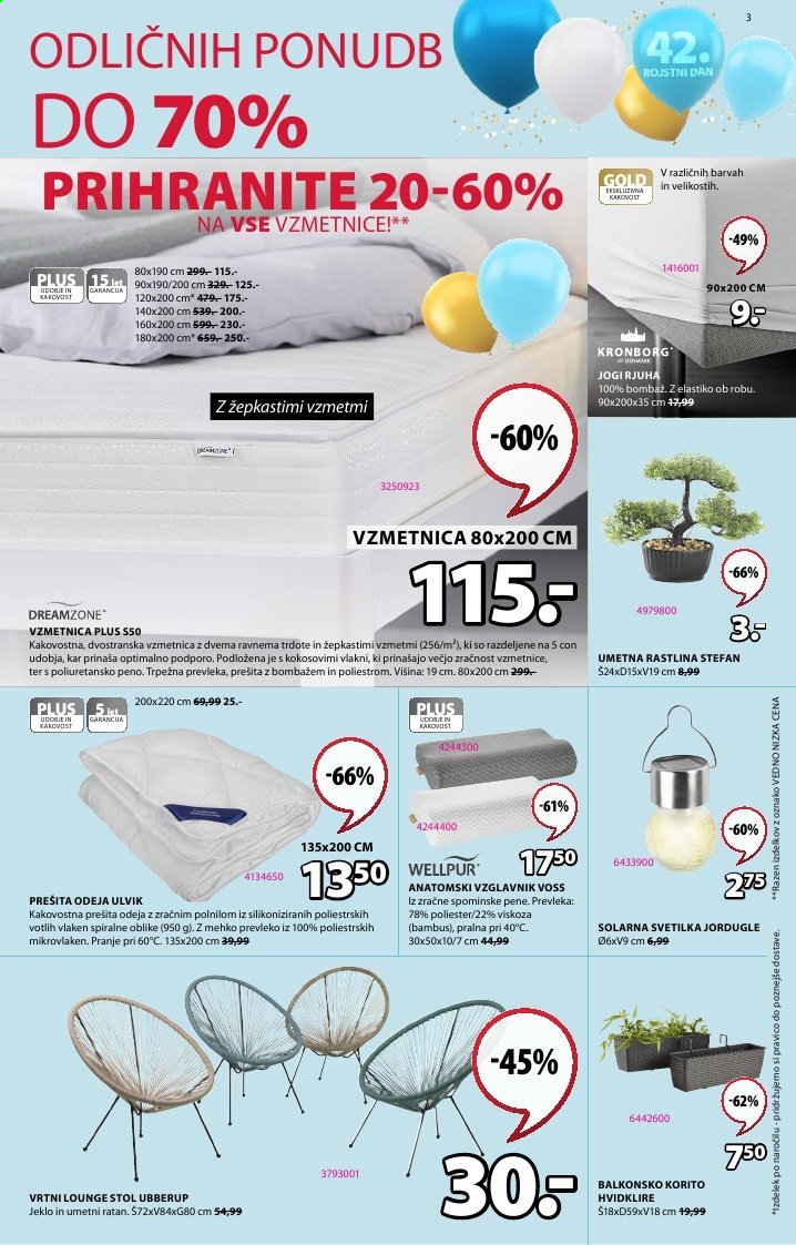 JYSK katalog - 25.3.2021 - 7.4.2021. Stran 3