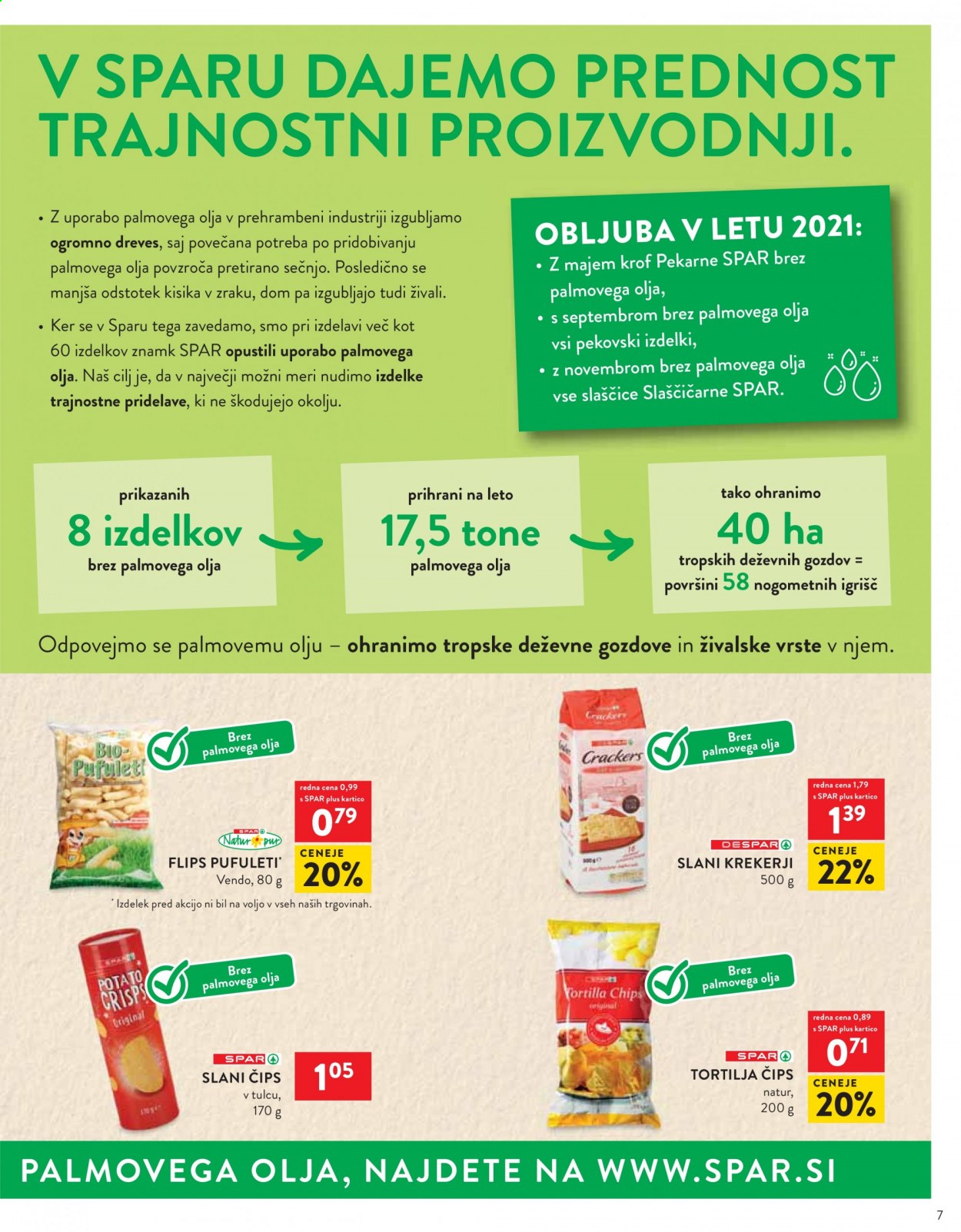 SPAR katalog - 31.3.2021 - 13.4.2021. Stran 7