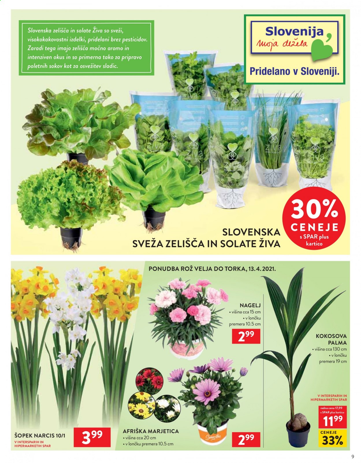 SPAR katalog - 31.3.2021 - 13.4.2021. Stran 9