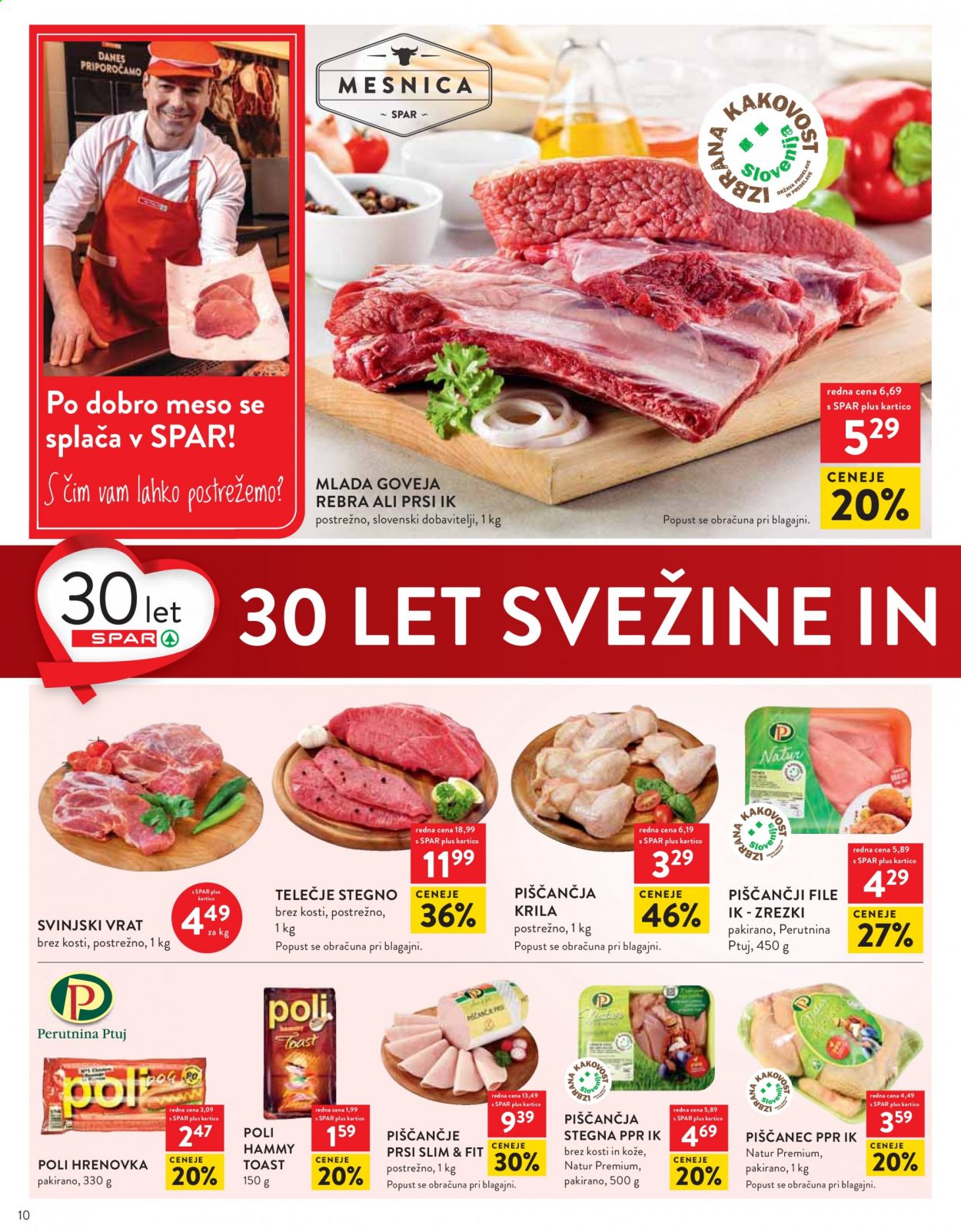 SPAR katalog - 31.3.2021 - 13.4.2021. Stran 10