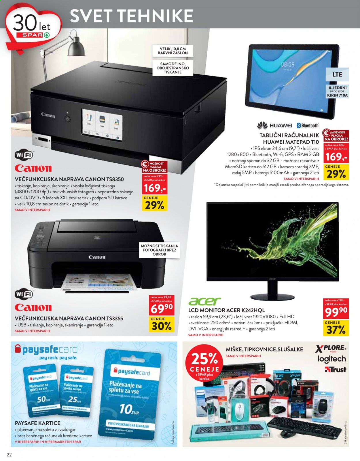 SPAR katalog - 31.3.2021 - 13.4.2021. Stran 22