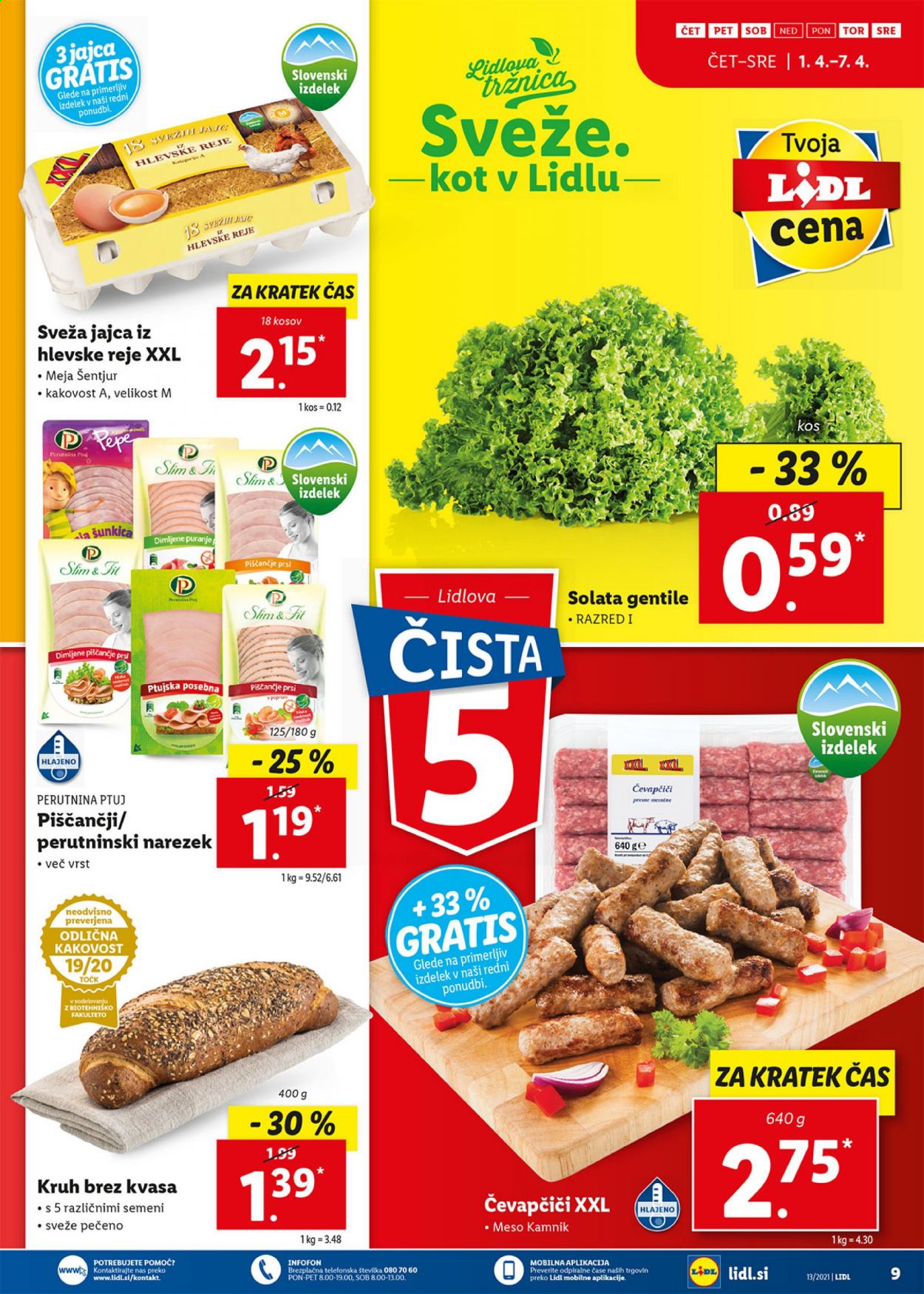 Lidl katalog - 1.4.2021 - 11.4.2021. Stran 9