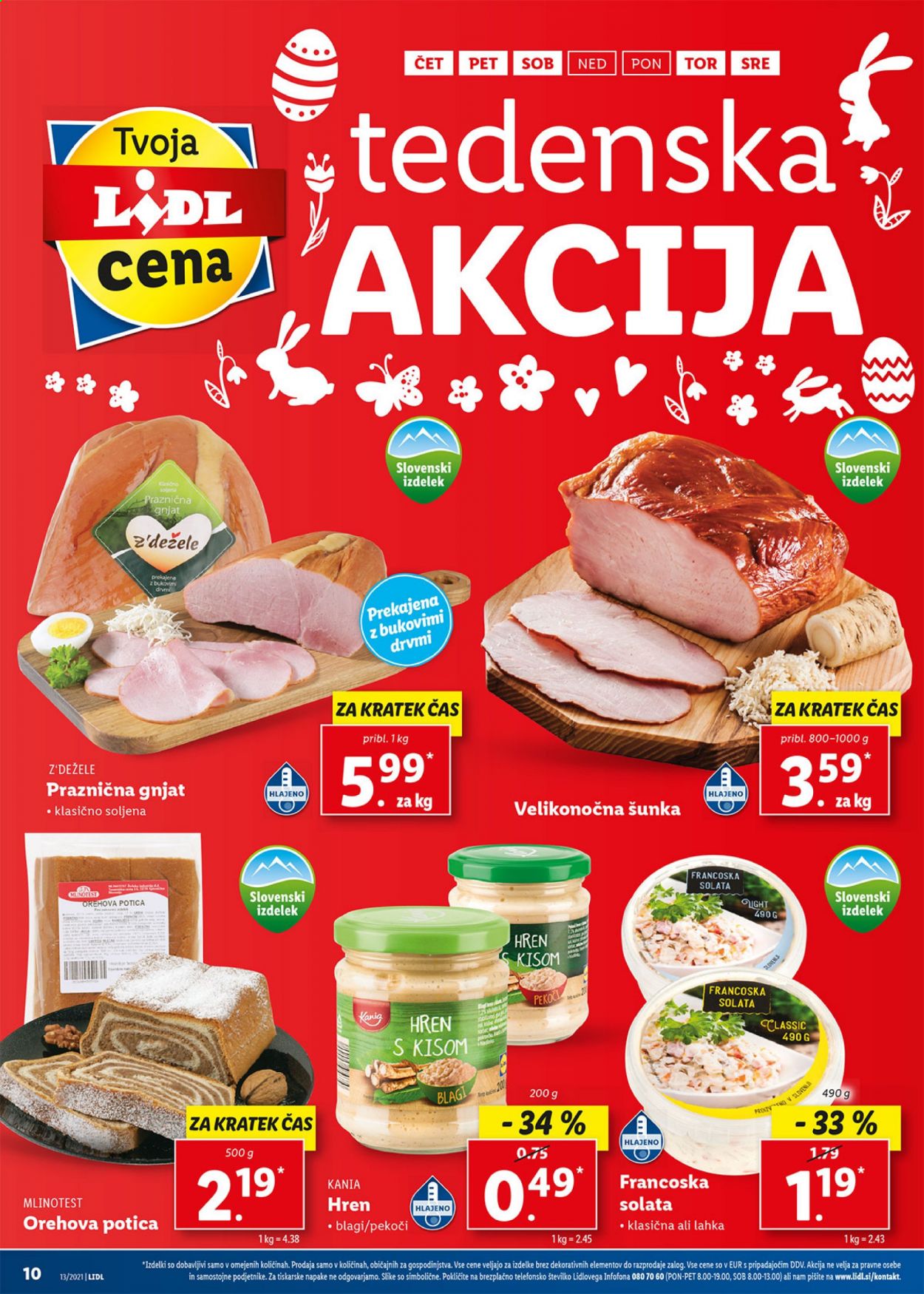 Lidl katalog - 1.4.2021 - 11.4.2021. Stran 10