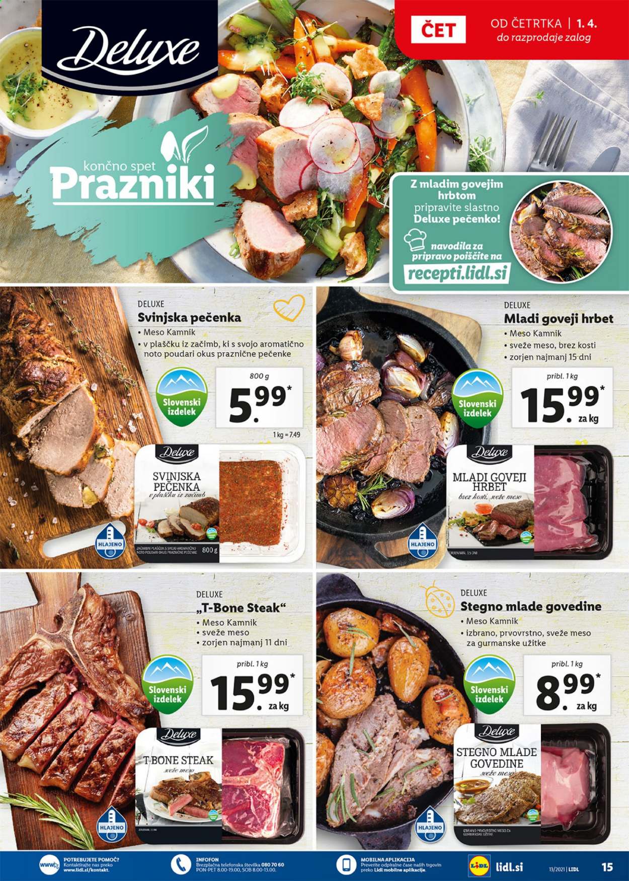 Lidl katalog - 1.4.2021 - 11.4.2021. Stran 15
