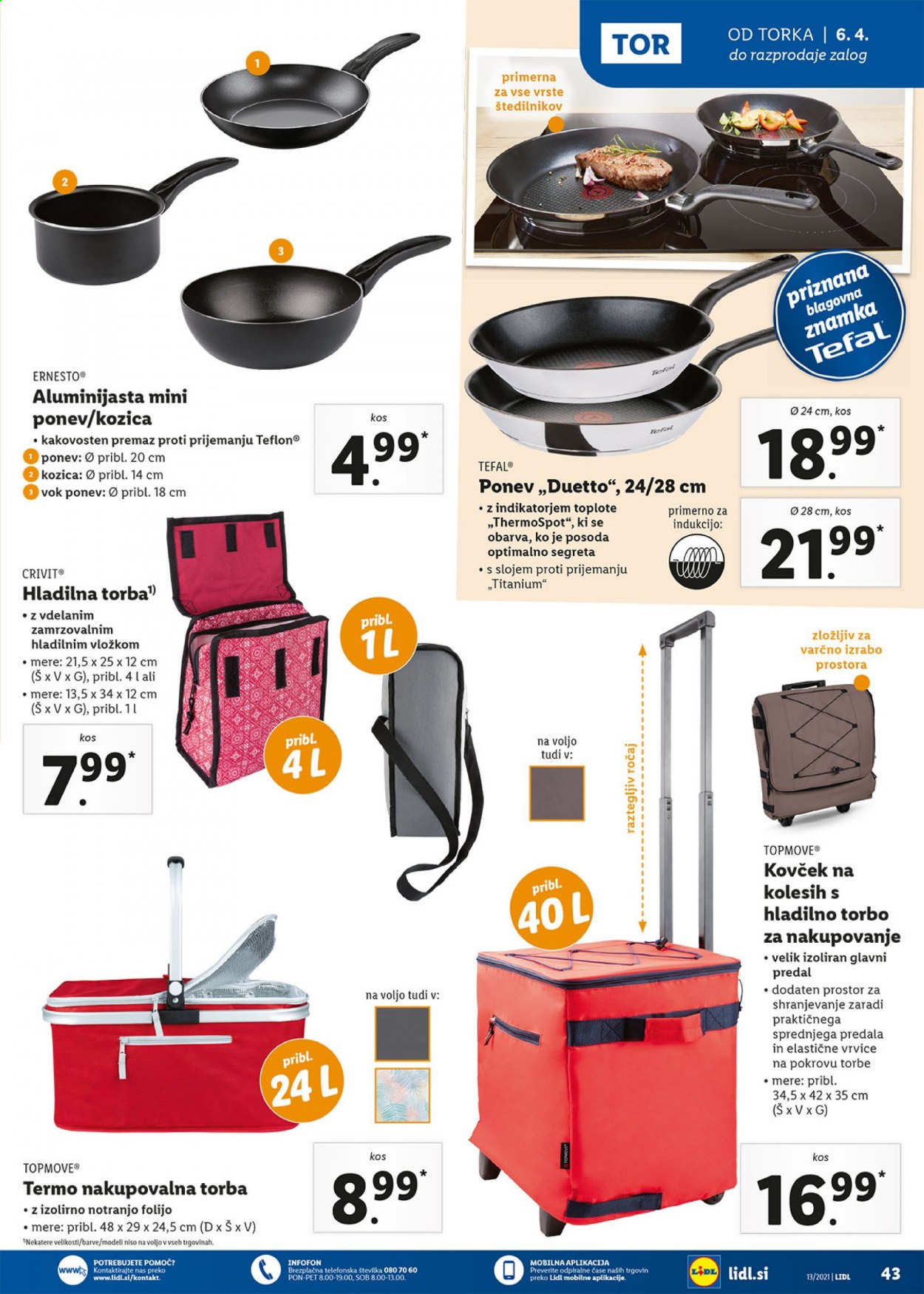 Lidl katalog - 1.4.2021 - 11.4.2021. Stran 43