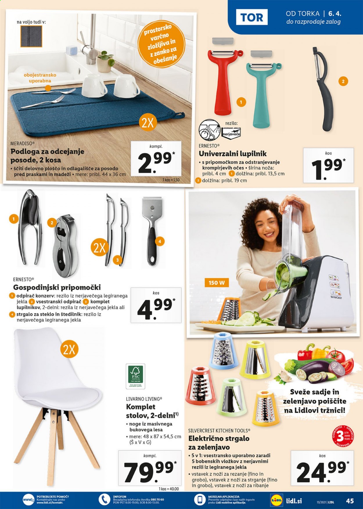 Lidl katalog - 1.4.2021 - 11.4.2021. Stran 45