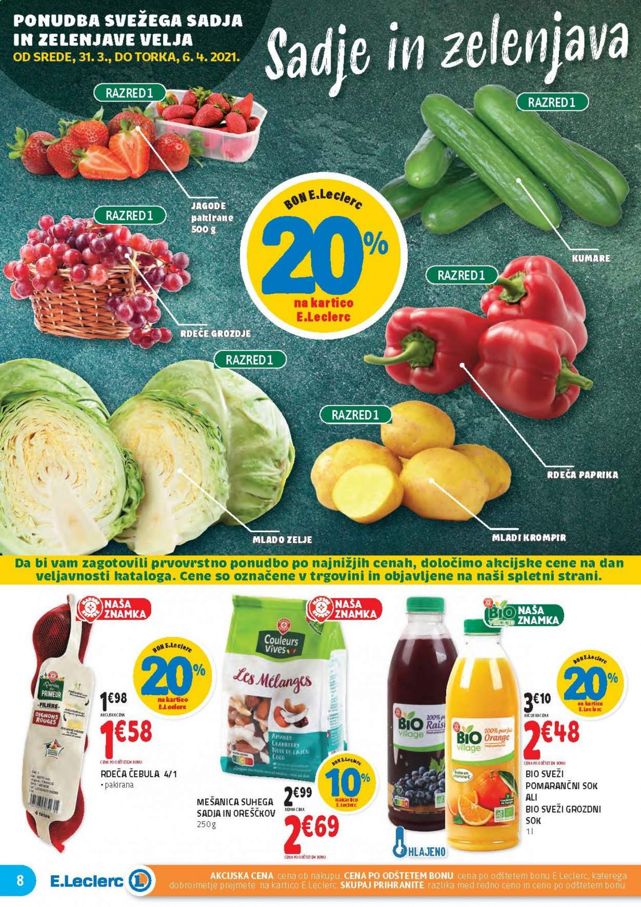 E.Leclerc katalog - 31.3.2021 - 10.4.2021. Stran 8
