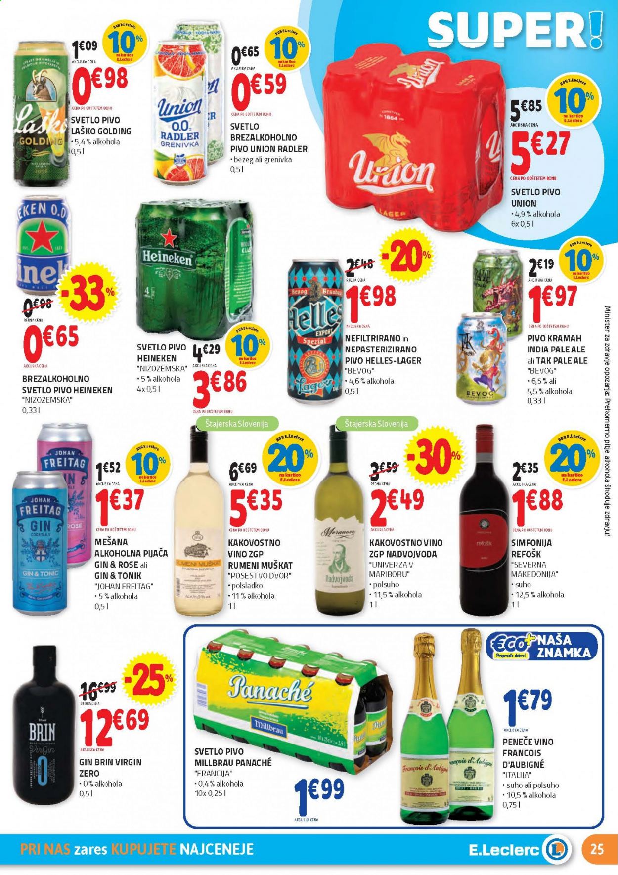 E.Leclerc katalog - 31.3.2021 - 10.4.2021. Stran 25