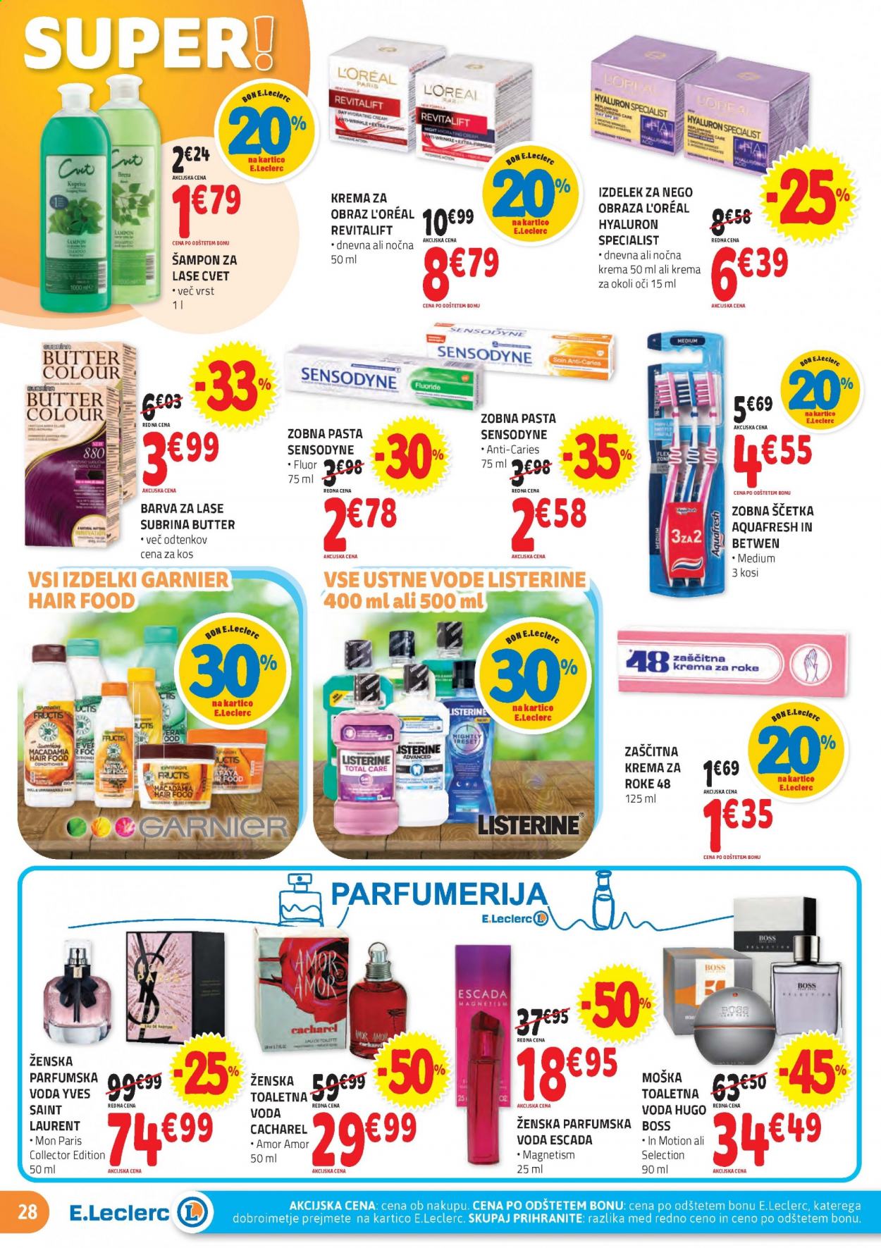 E.Leclerc katalog - 31.3.2021 - 10.4.2021. Stran 28