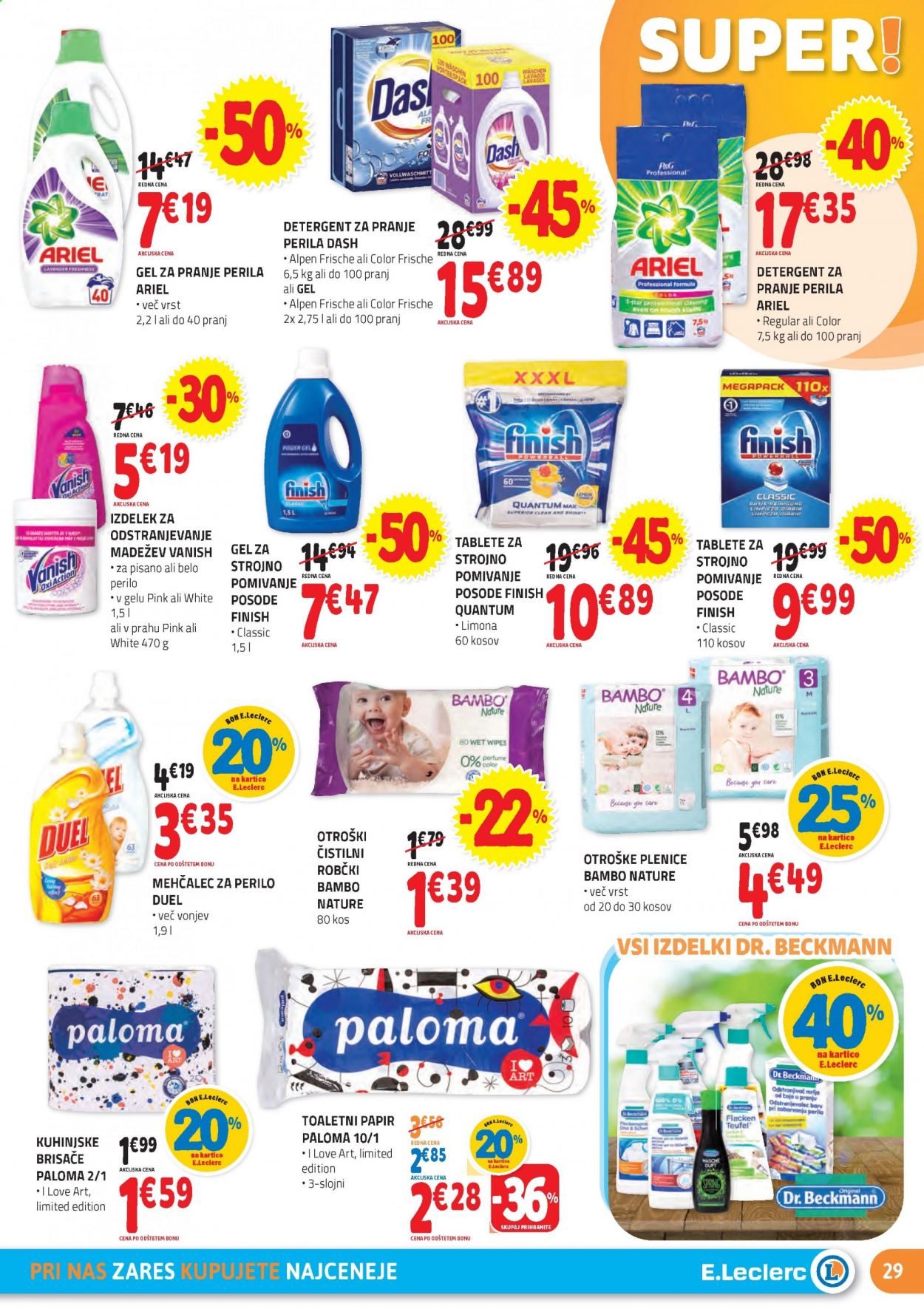 E.Leclerc katalog - 31.3.2021 - 10.4.2021. Stran 29