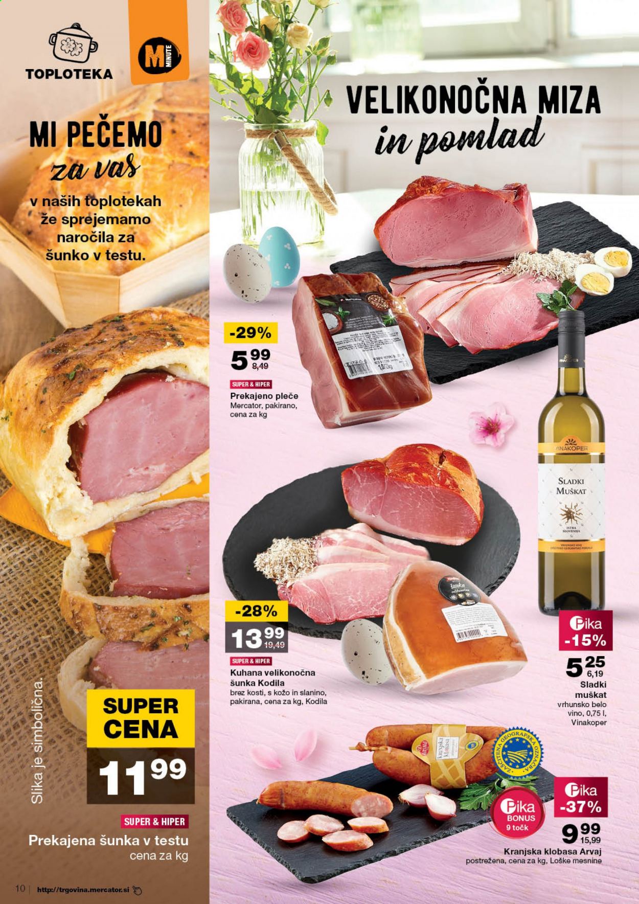 Mercator katalog - 1.4.2021 - 7.4.2021. Stran 10