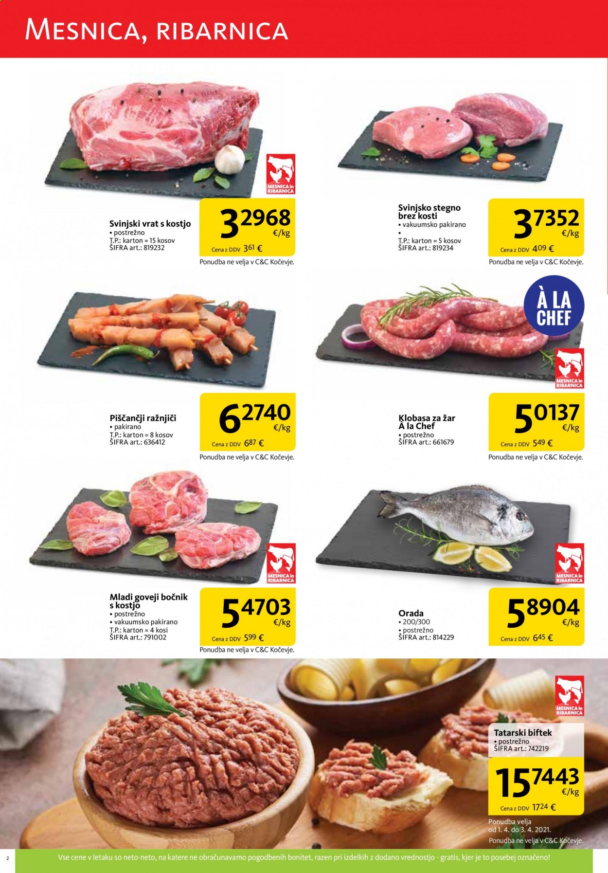 Tuš Cash & Carry katalog - 1.4.2021 - 12.4.2021. Stran 2