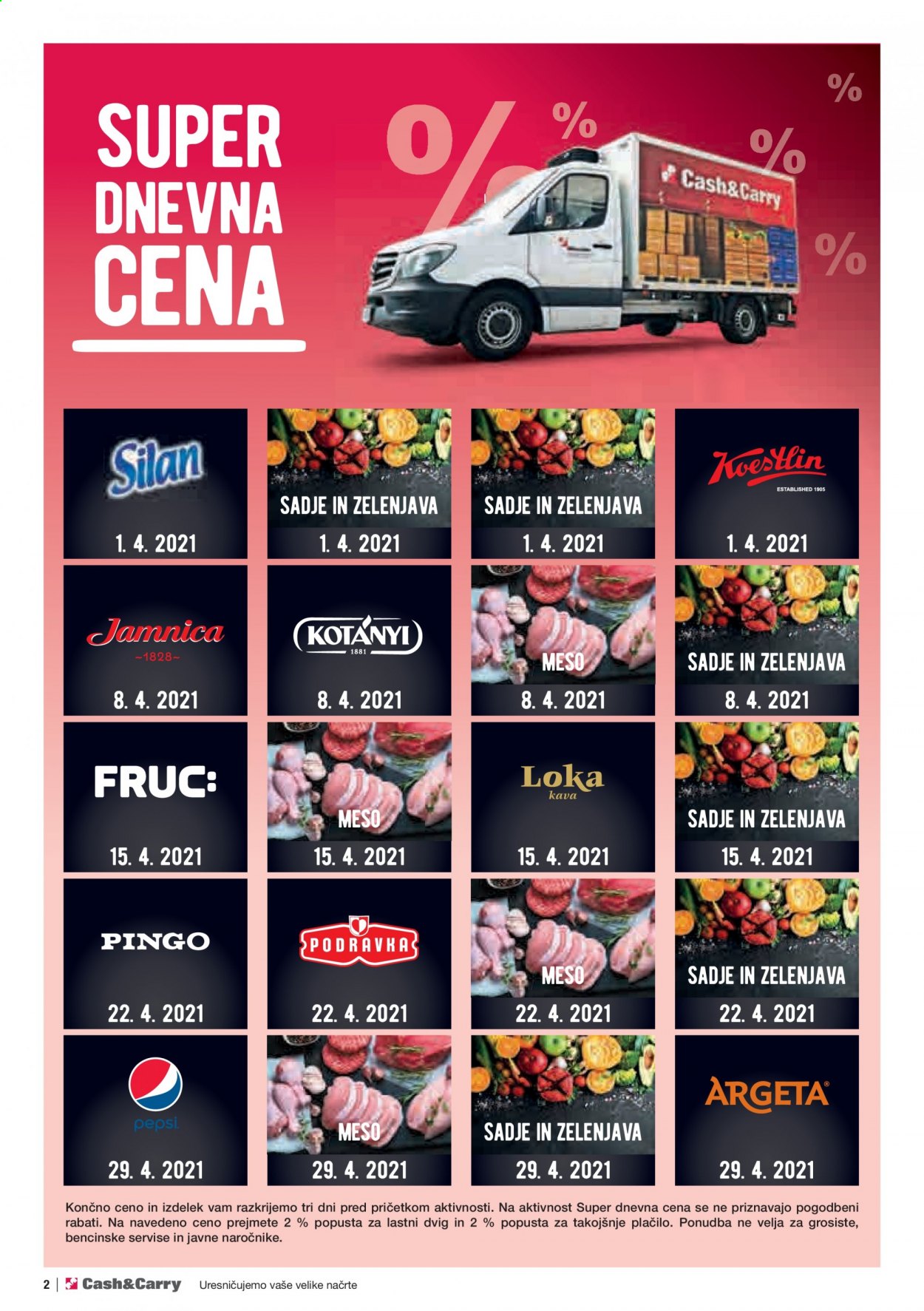 Mercator Cash & Carry katalog - 1.4.2021 - 30.4.2021. Stran 2