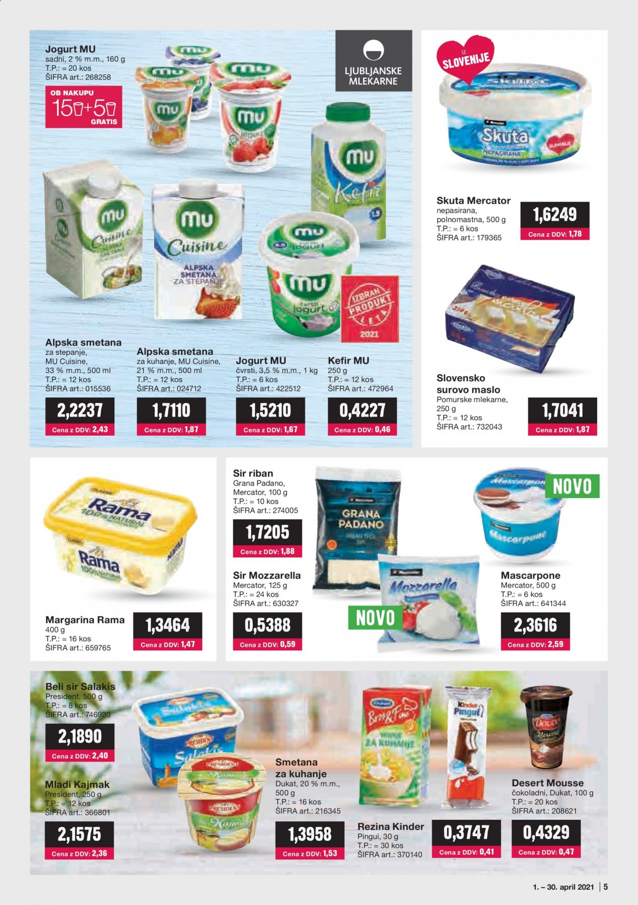 Mercator Cash & Carry katalog - 1.4.2021 - 30.4.2021. Stran 5
